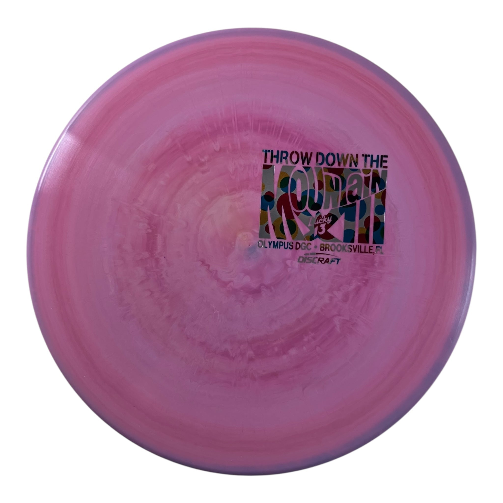 Discraft Swarm - Used Like New | ESP | Lilac/Wonderbread 177g (Throw Down the Mountain 13) Disc Golf