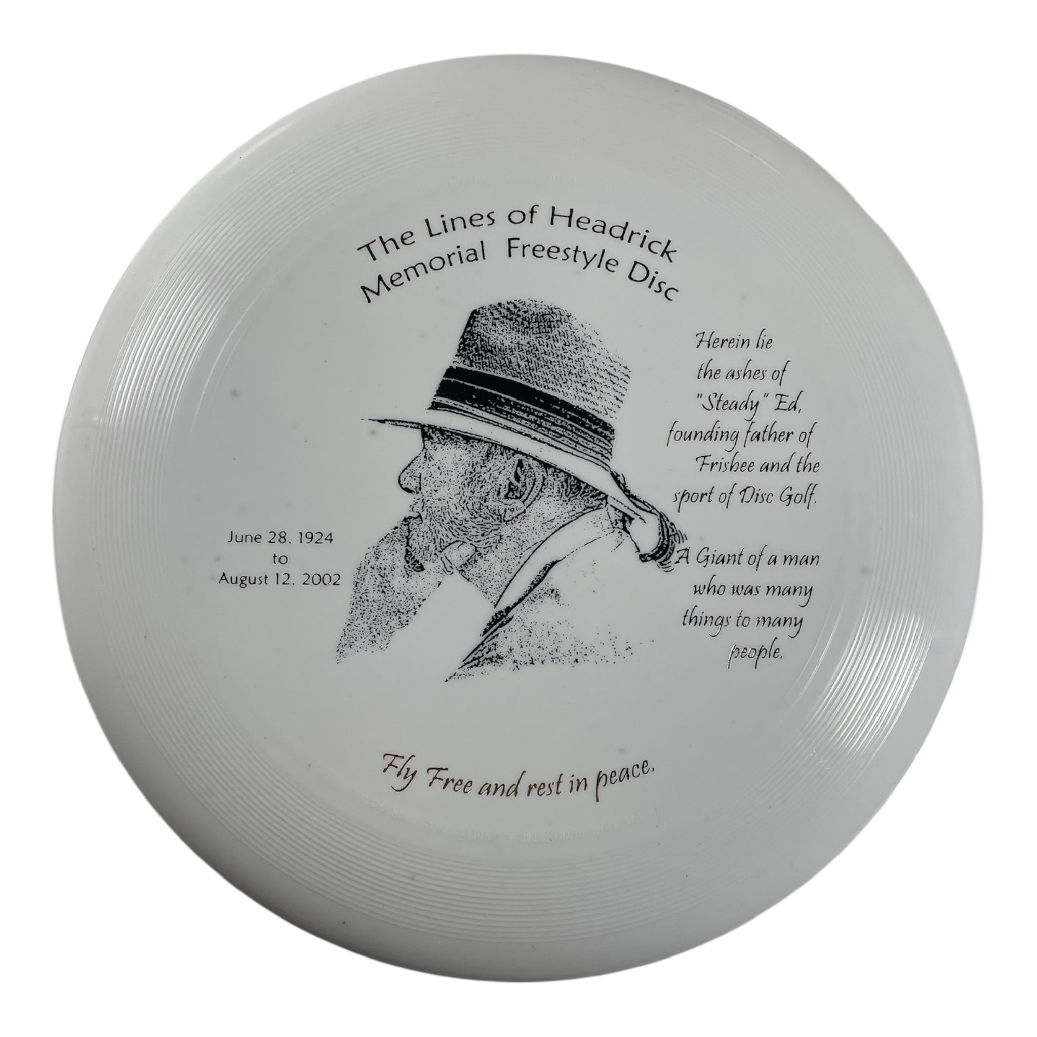 Discraft The Lines of Headrick Memorial Freestyle Disc Disc Golf