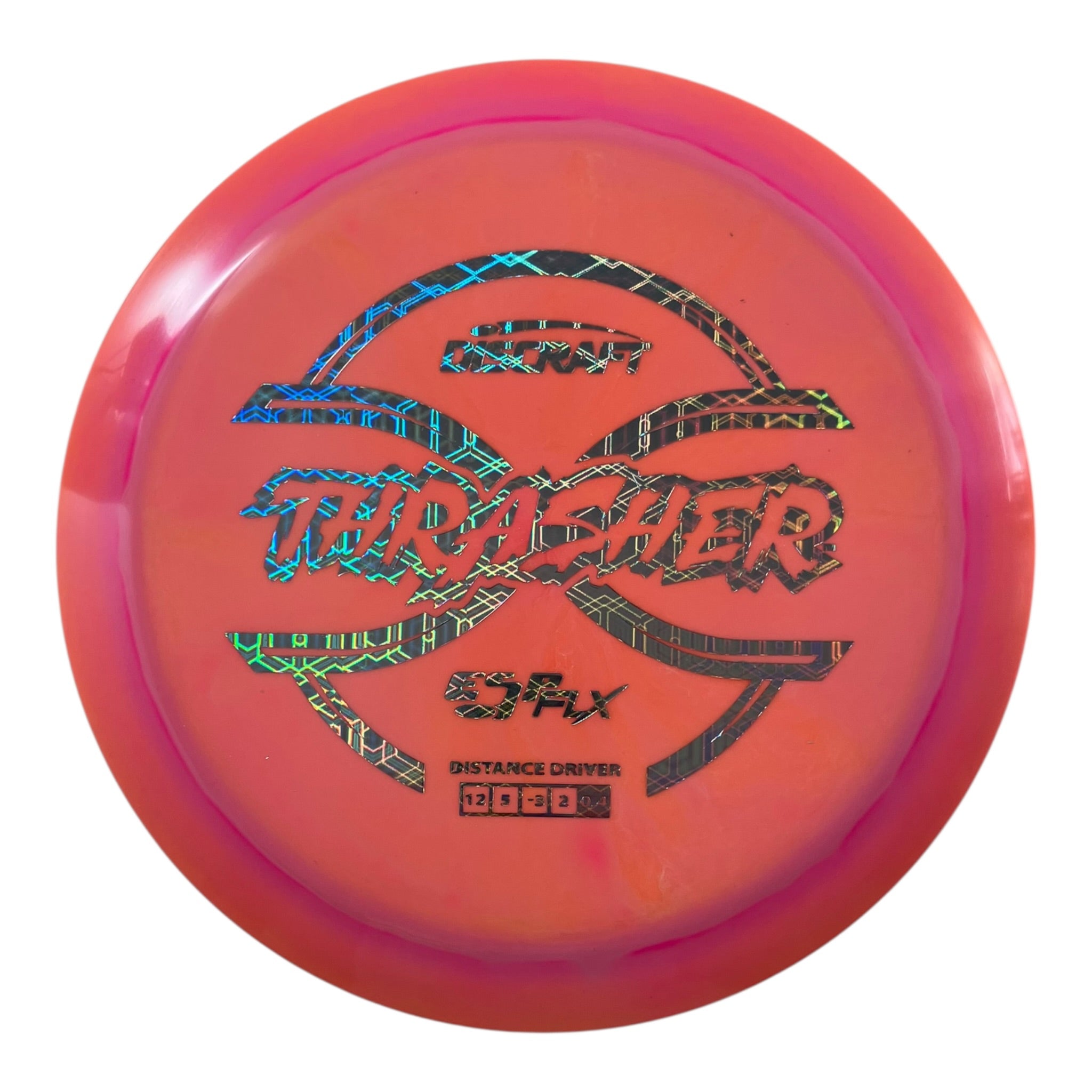 Discraft Thrasher | ESP FLX | Orange/Holo 170g Disc Golf