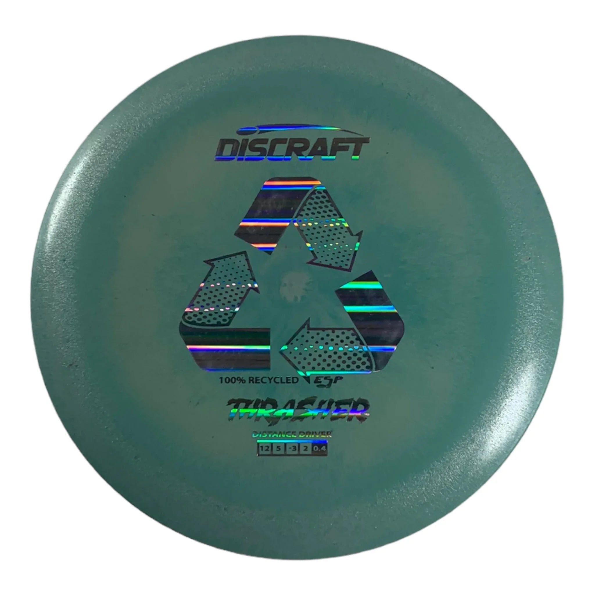 Discraft Thrasher | Recycled ESP | Green/Holo 160g Disc Golf