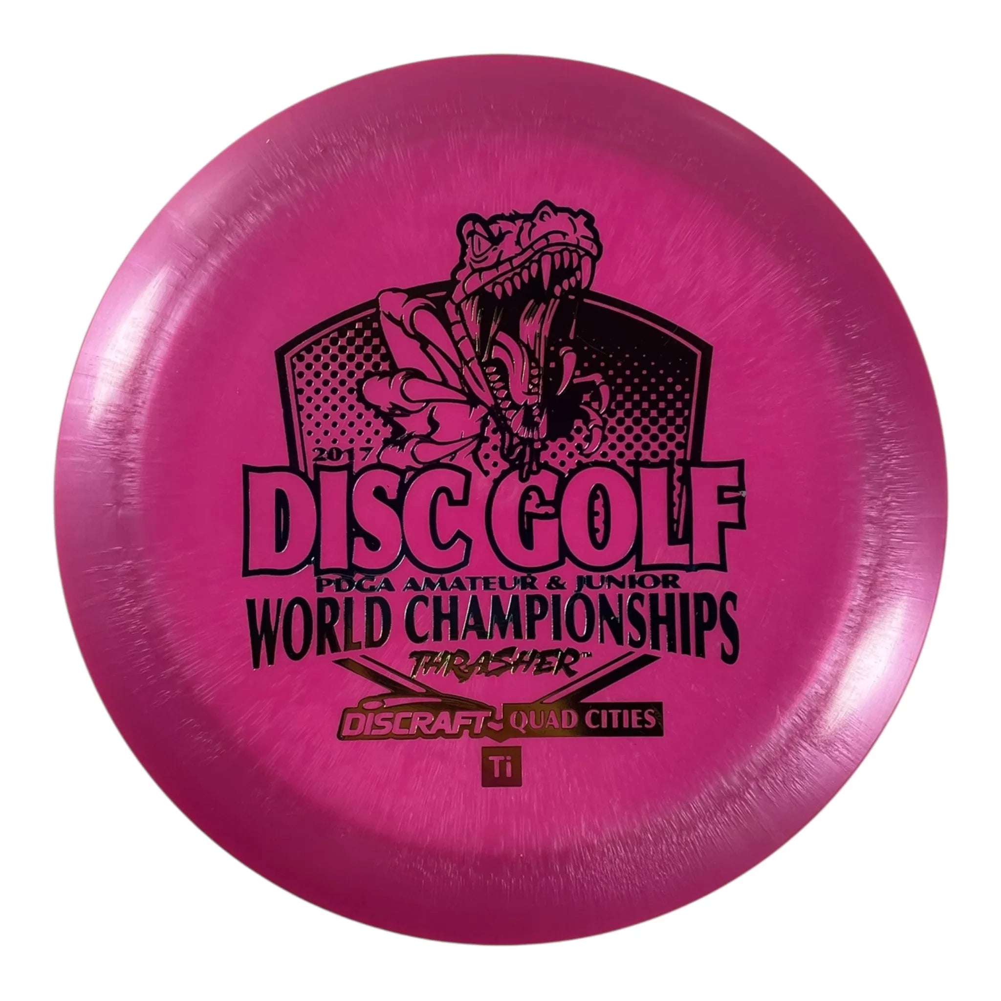 Discraft Thrasher | Titanium | Pink/Sunset 174g (2017 Am & Junior Worlds) Disc Golf