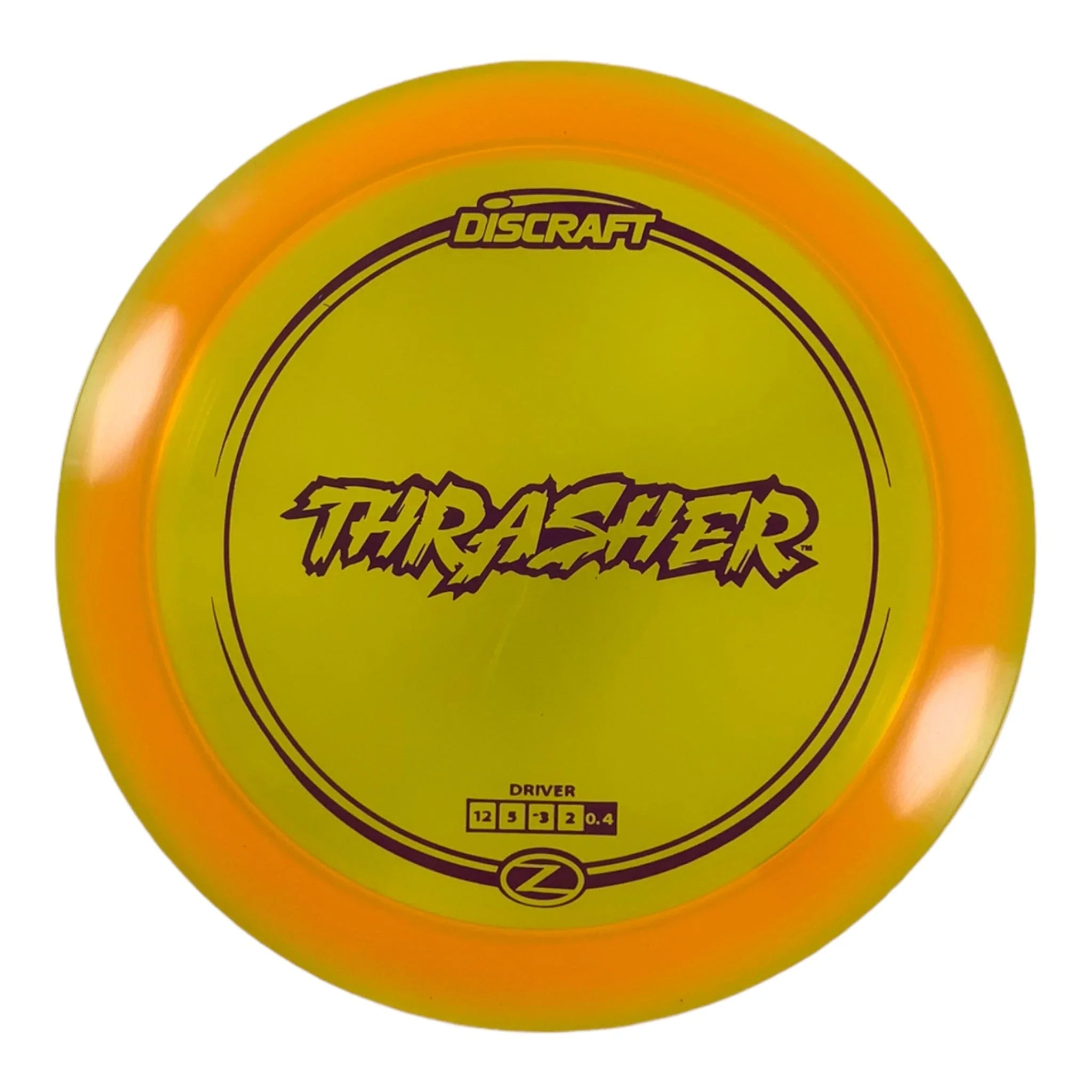 Discraft Thrasher | Z Line | Orange/Purple 174g Disc Golf
