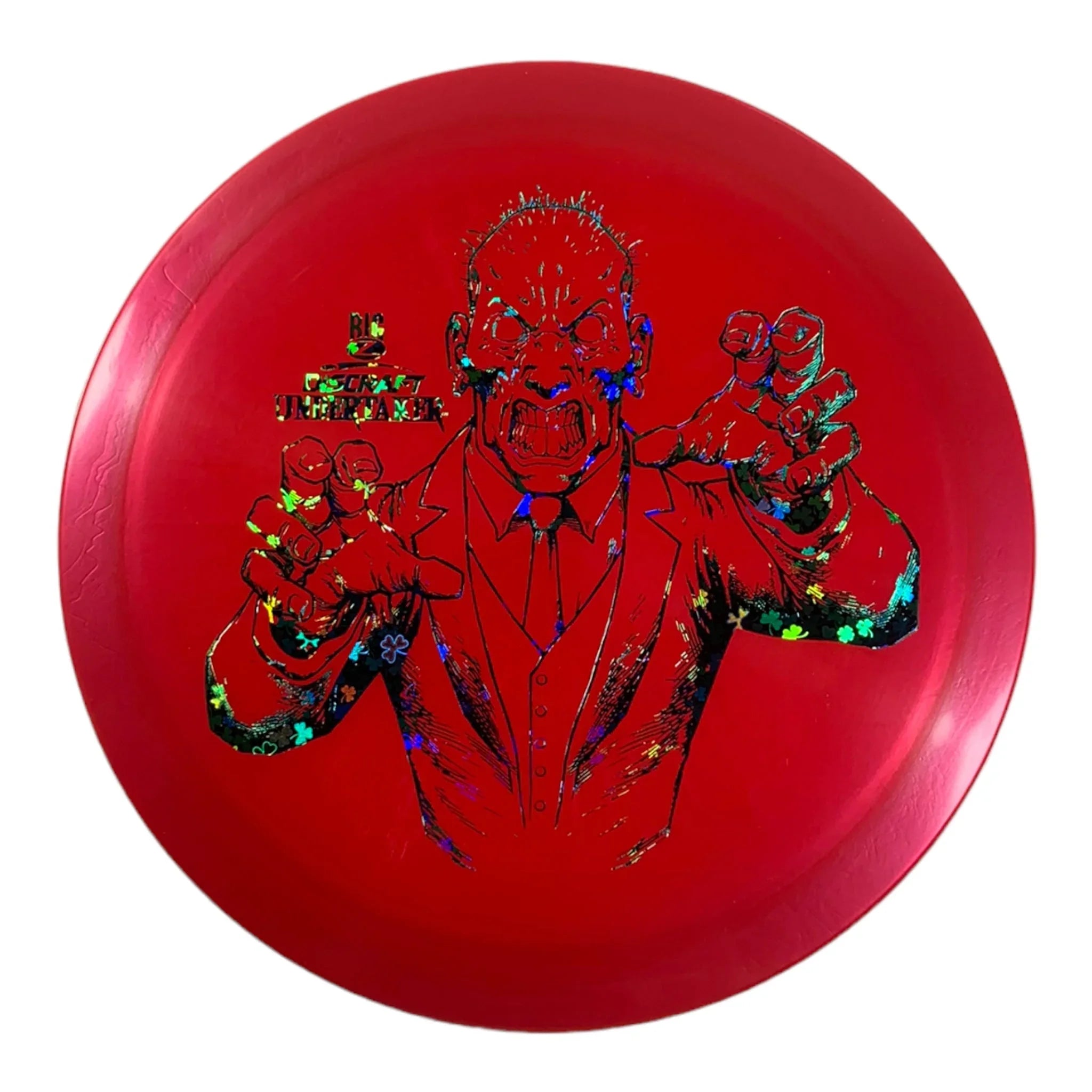 Discraft Undertaker | Big Z | Red/Clovers 174g Disc Golf