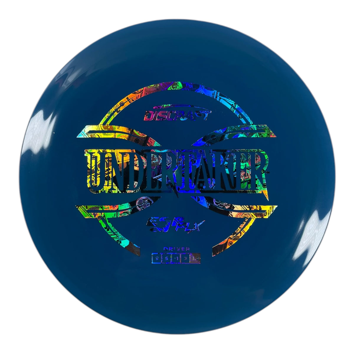 Discraft Undertaker | ESP FLX | Blue/Money 172g (Paul McBeth) Disc Golf