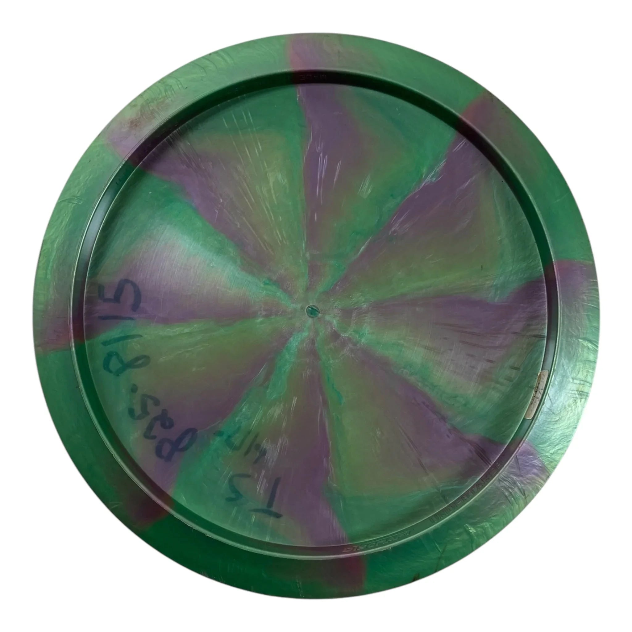 Discraft Undertaker - Used Good | Titanium | Green/Oil 173g (Foundation) Disc Golf
