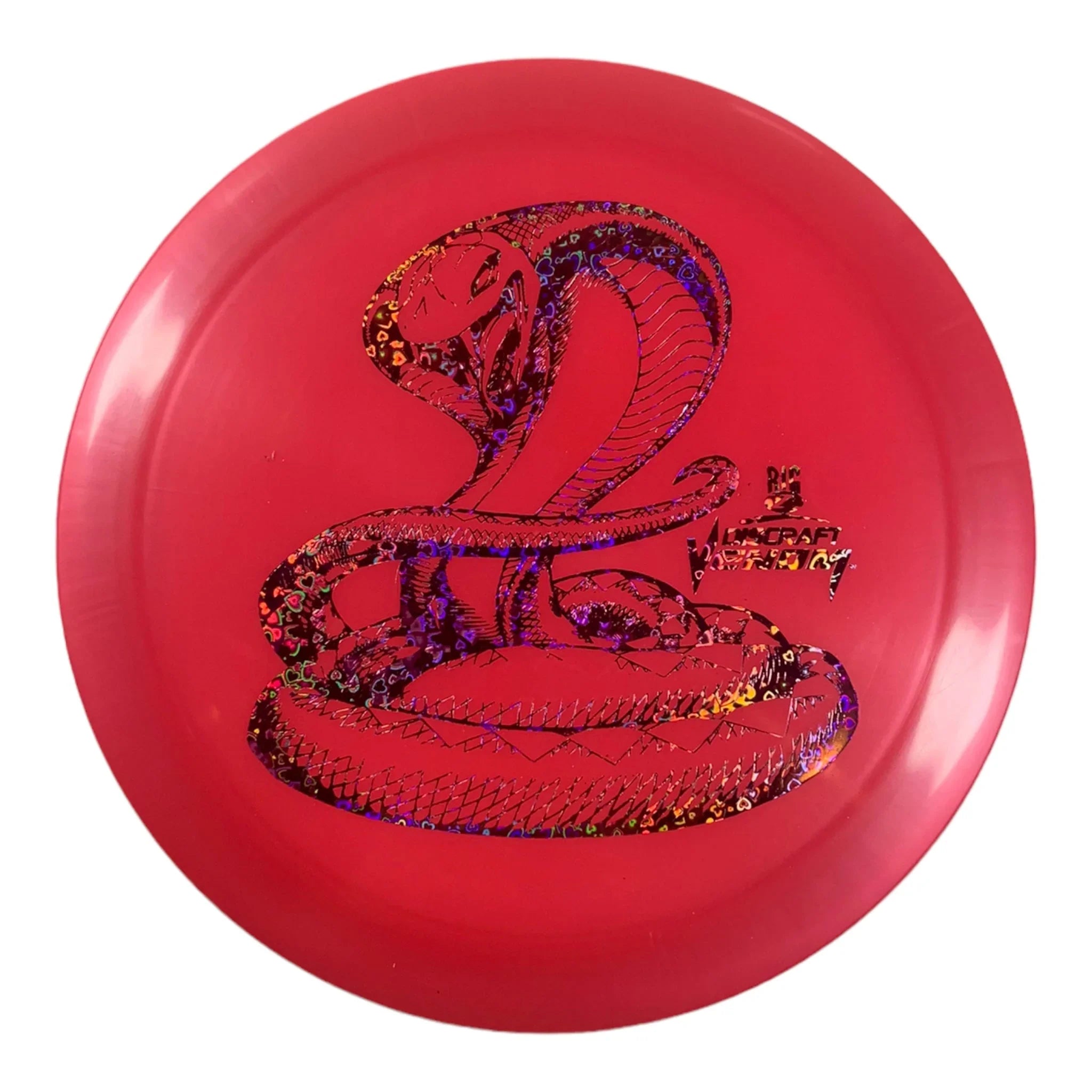 Discraft Venom | Big Z | Pink/Hearts 172g Disc Golf