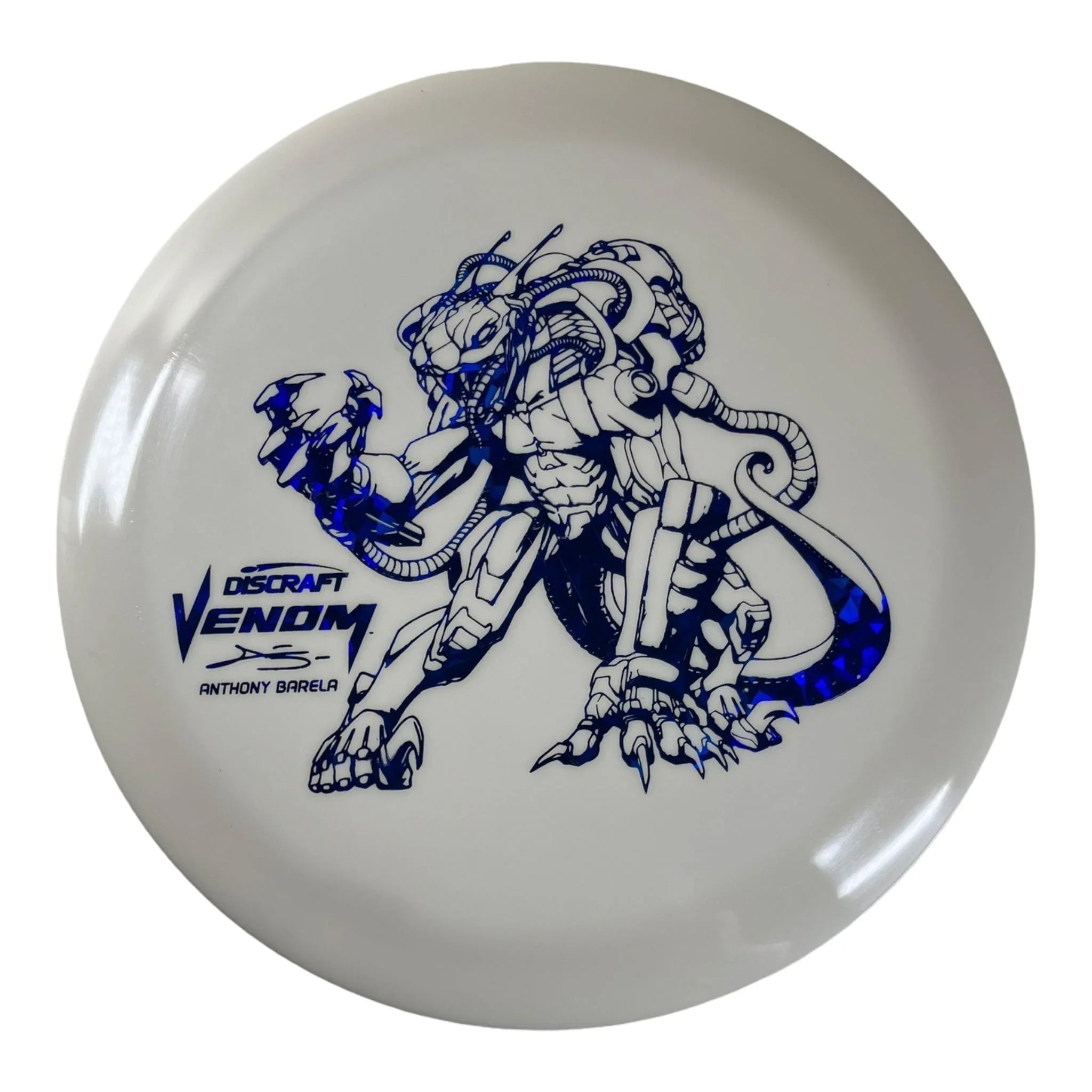 Discraft Venom | ESP Glo | White/Blue 170g (Anthony Barela) Disc Golf
