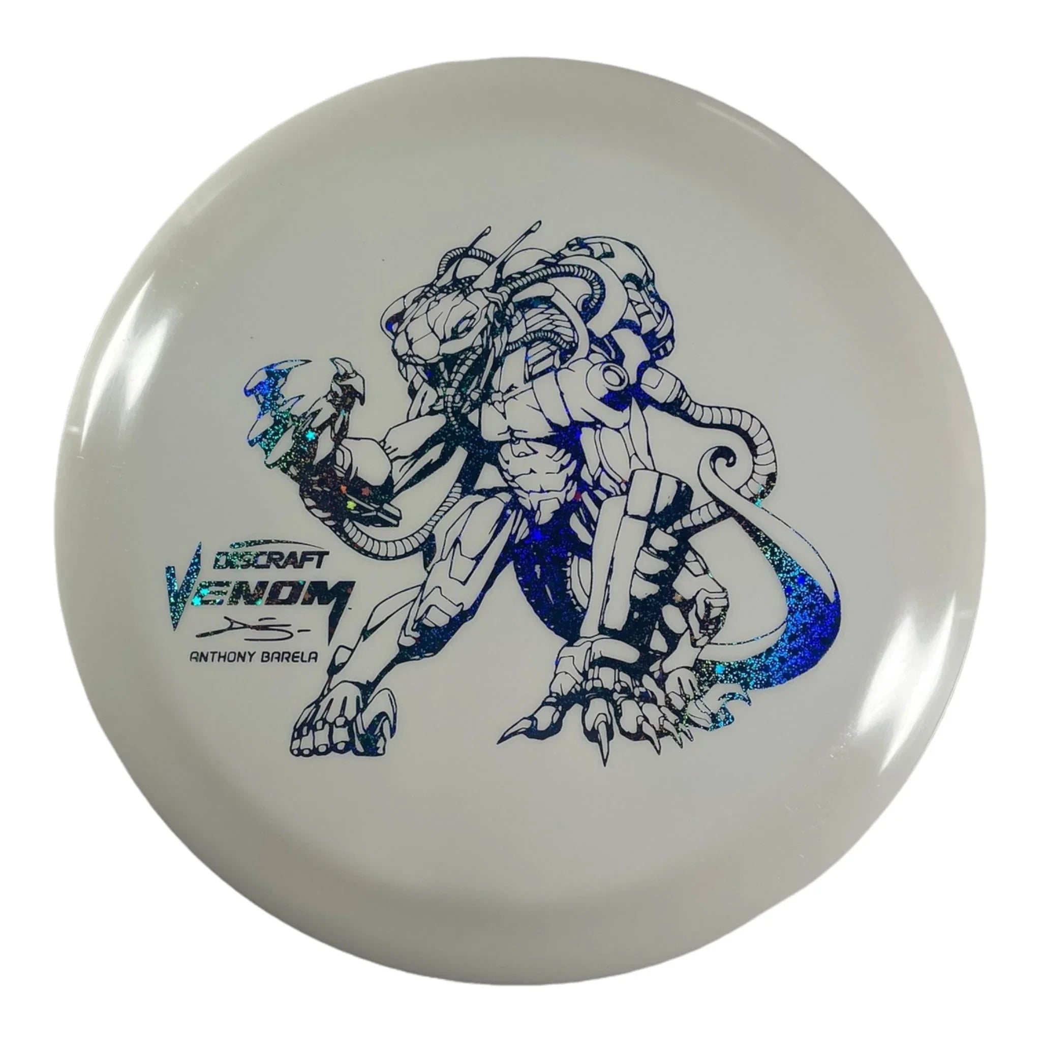 Discraft Venom | ESP Glo | White/Blue Stars 172g (Anthony Barela) Disc Golf