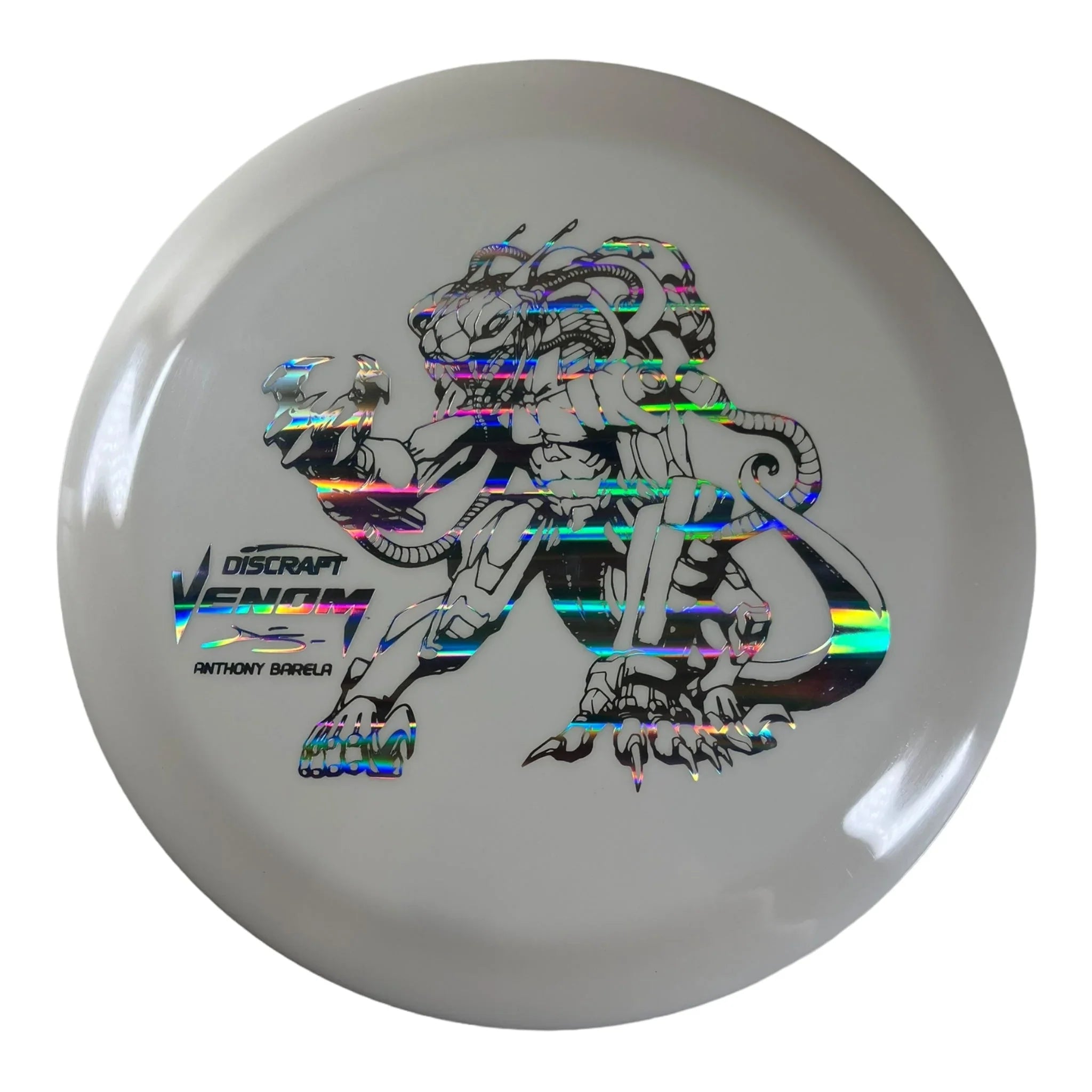 Discraft Venom | ESP Glo | White/Holo 167g (Anthony Barela) Disc Golf