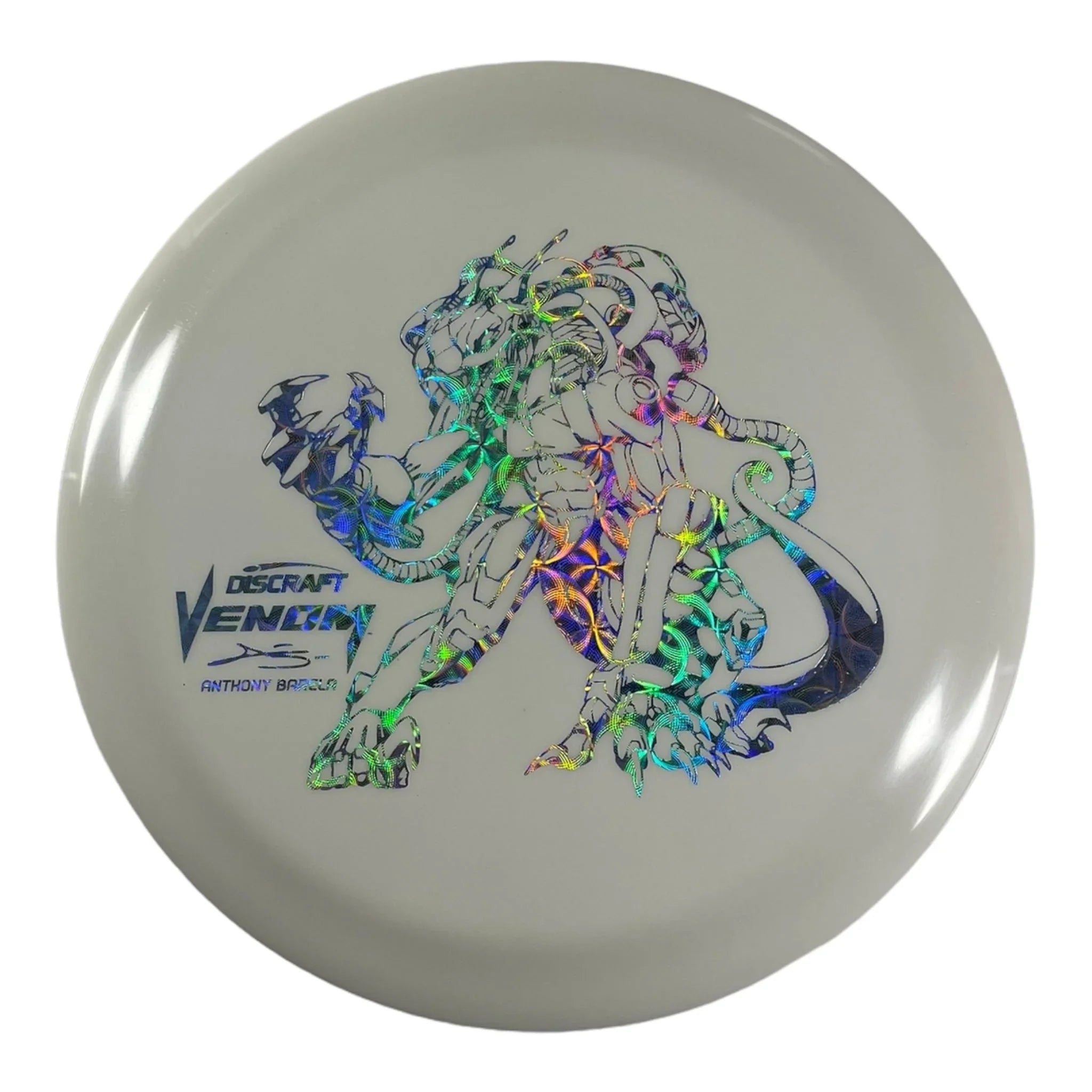 Discraft Venom | ESP Glo | White/Holo 172g (Anthony Barela) Disc Golf