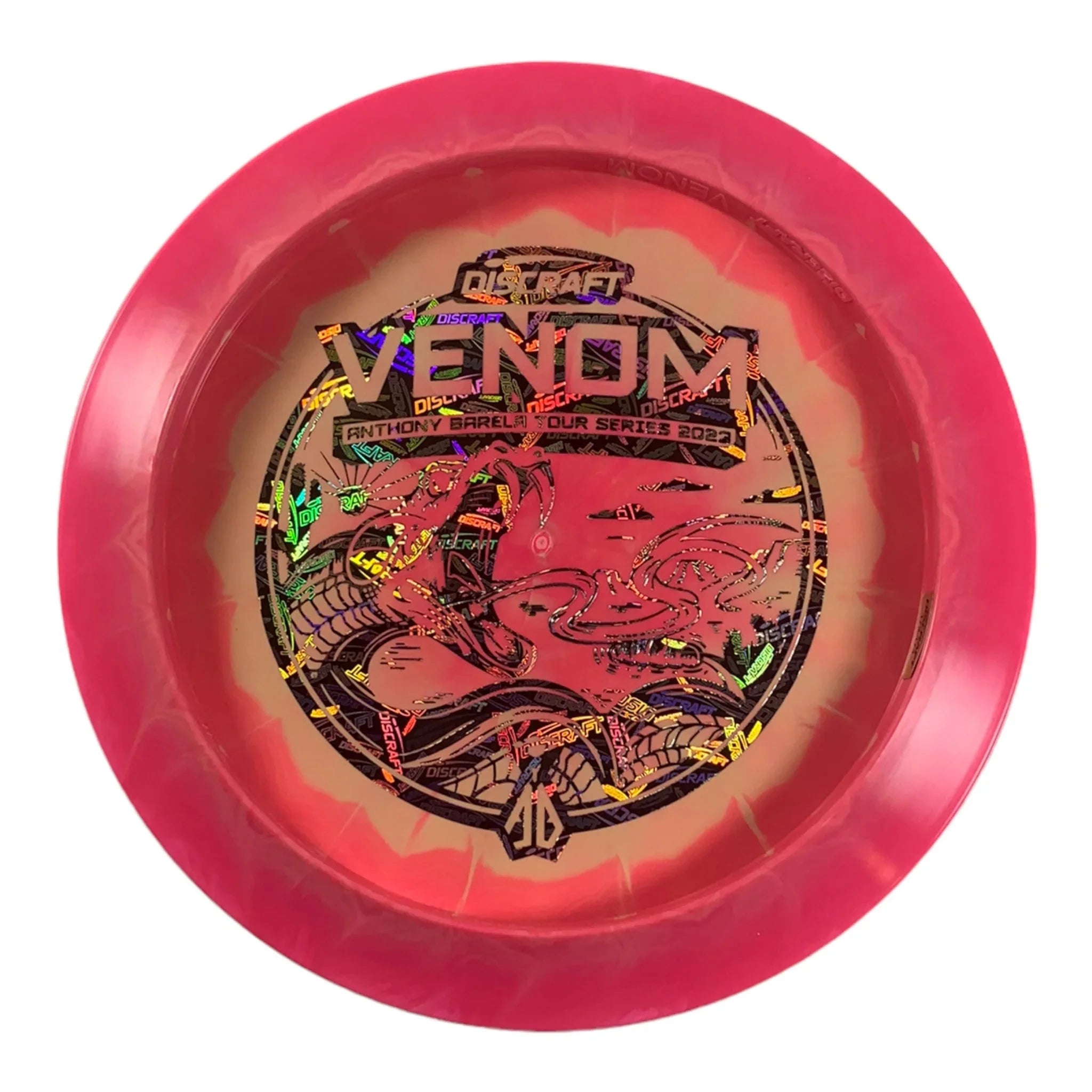 Discraft Venom | ESP | Pink/Holo 174g (Anthony Barela) Disc Golf