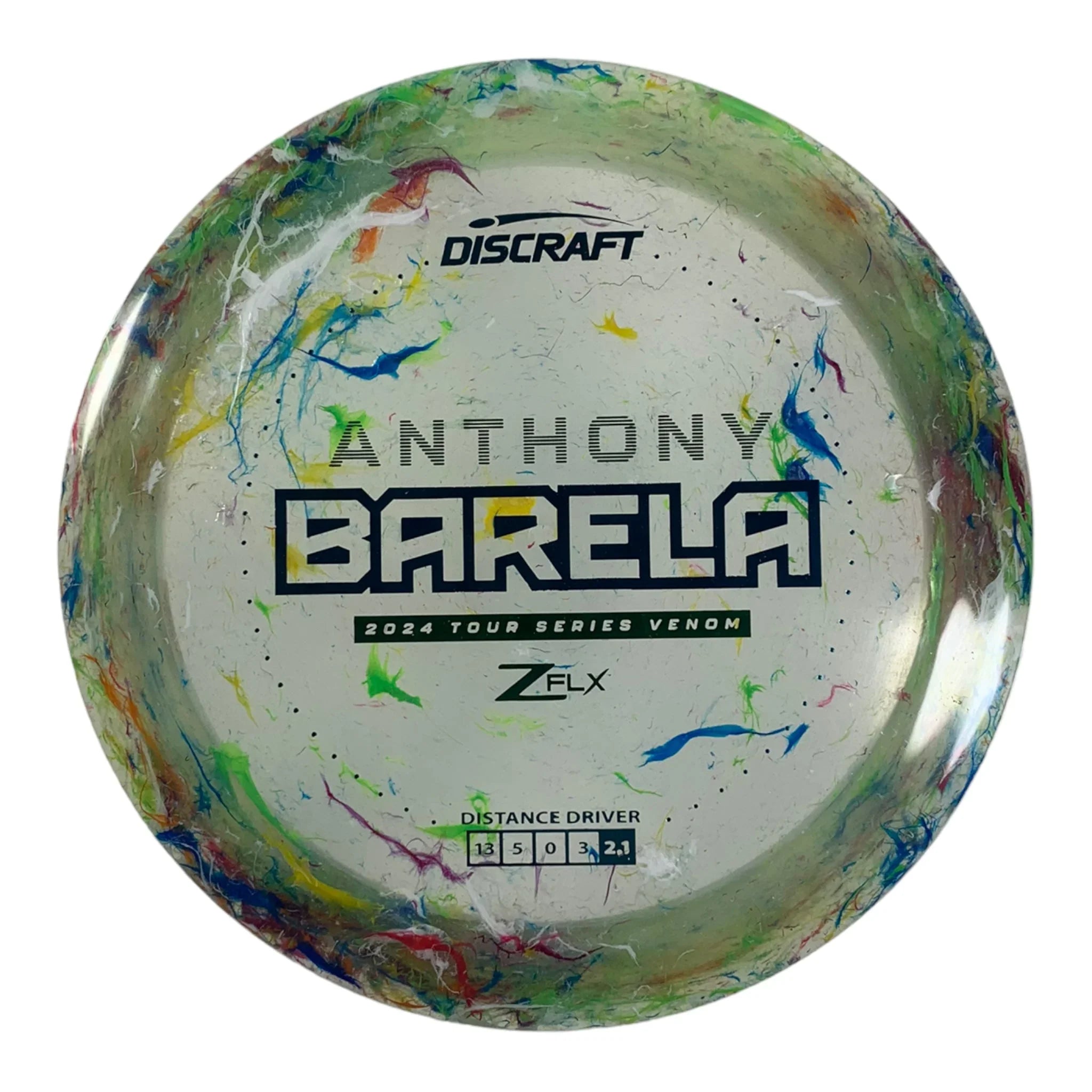 Discraft Venom | Jawbreaker Z FLX | Green/Blue 169g (Anthony Barela) Disc Golf