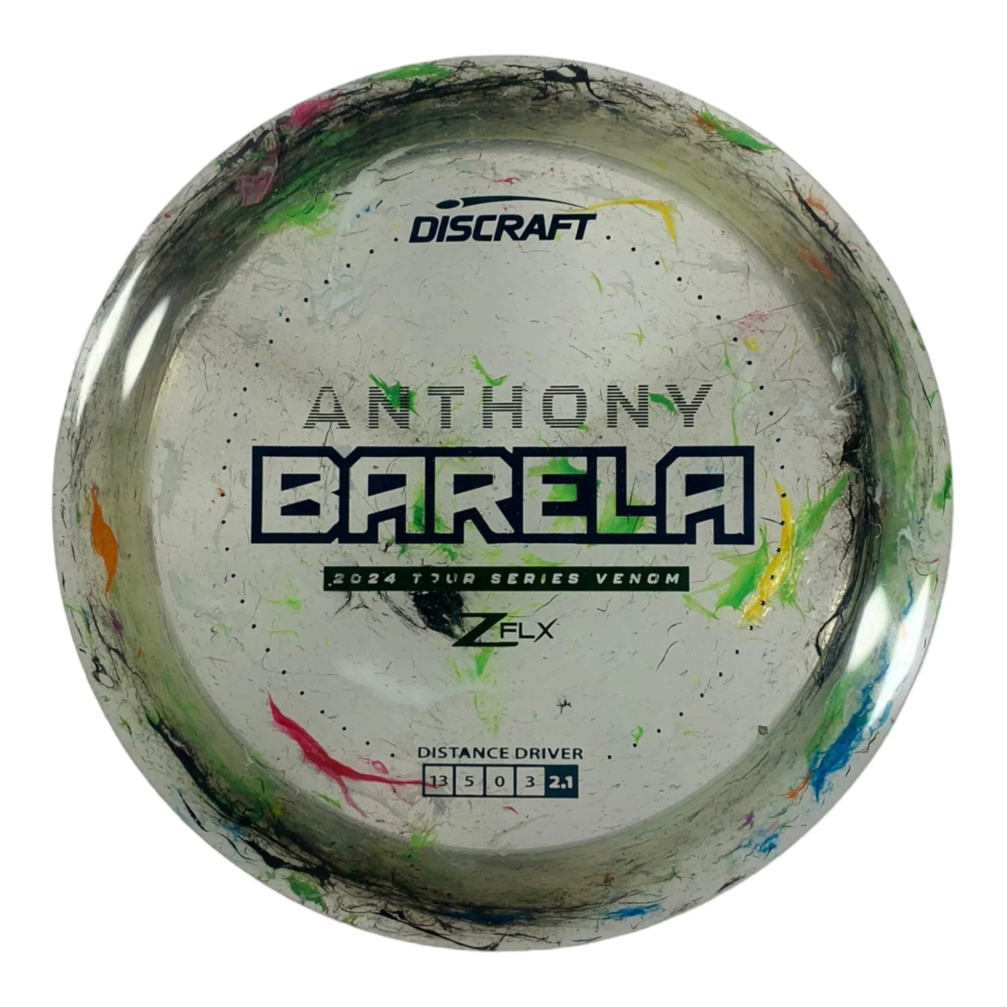 Discraft Venom | Jawbreaker Z FLX | Green/Blue 169g (Anthony Barela) Disc Golf