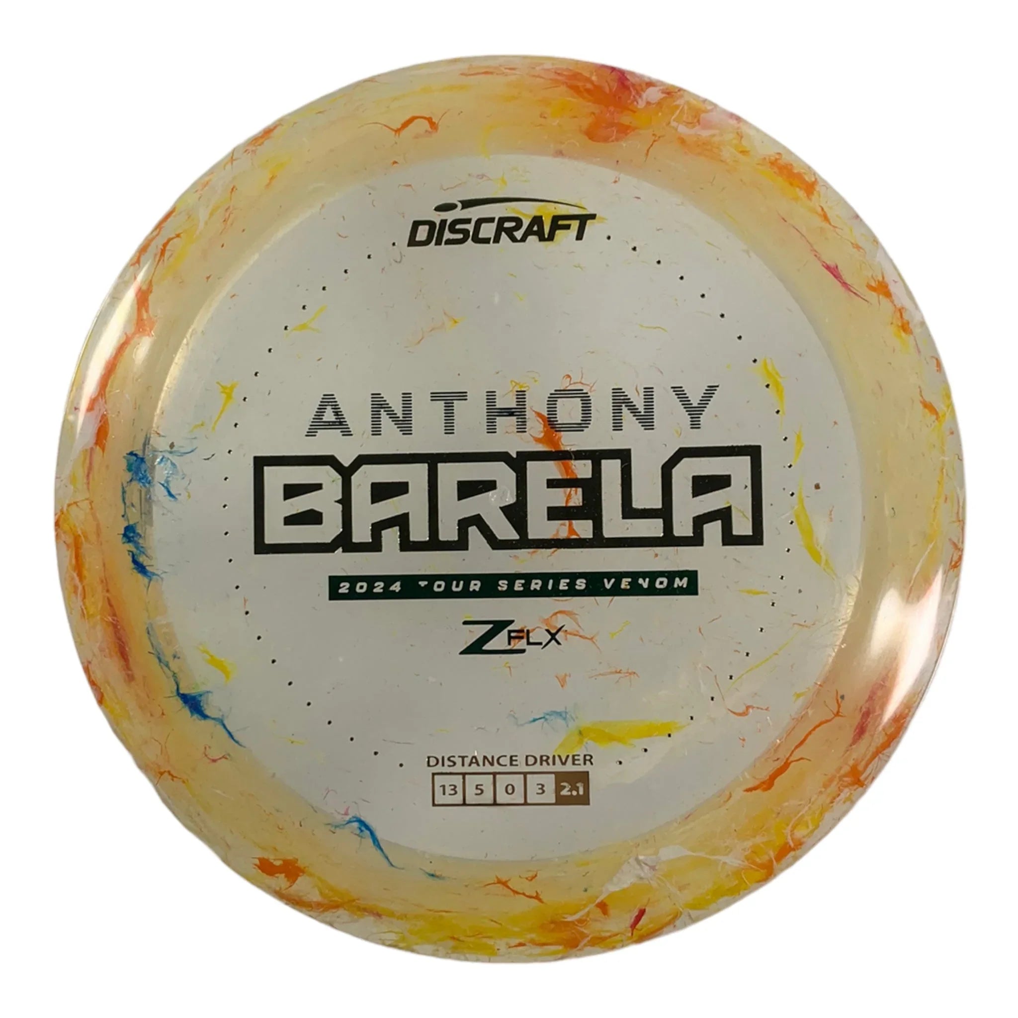 Discraft Venom | Jawbreaker Z FLX | Yellow/Gold 169g (Anthony Barela) Disc Golf