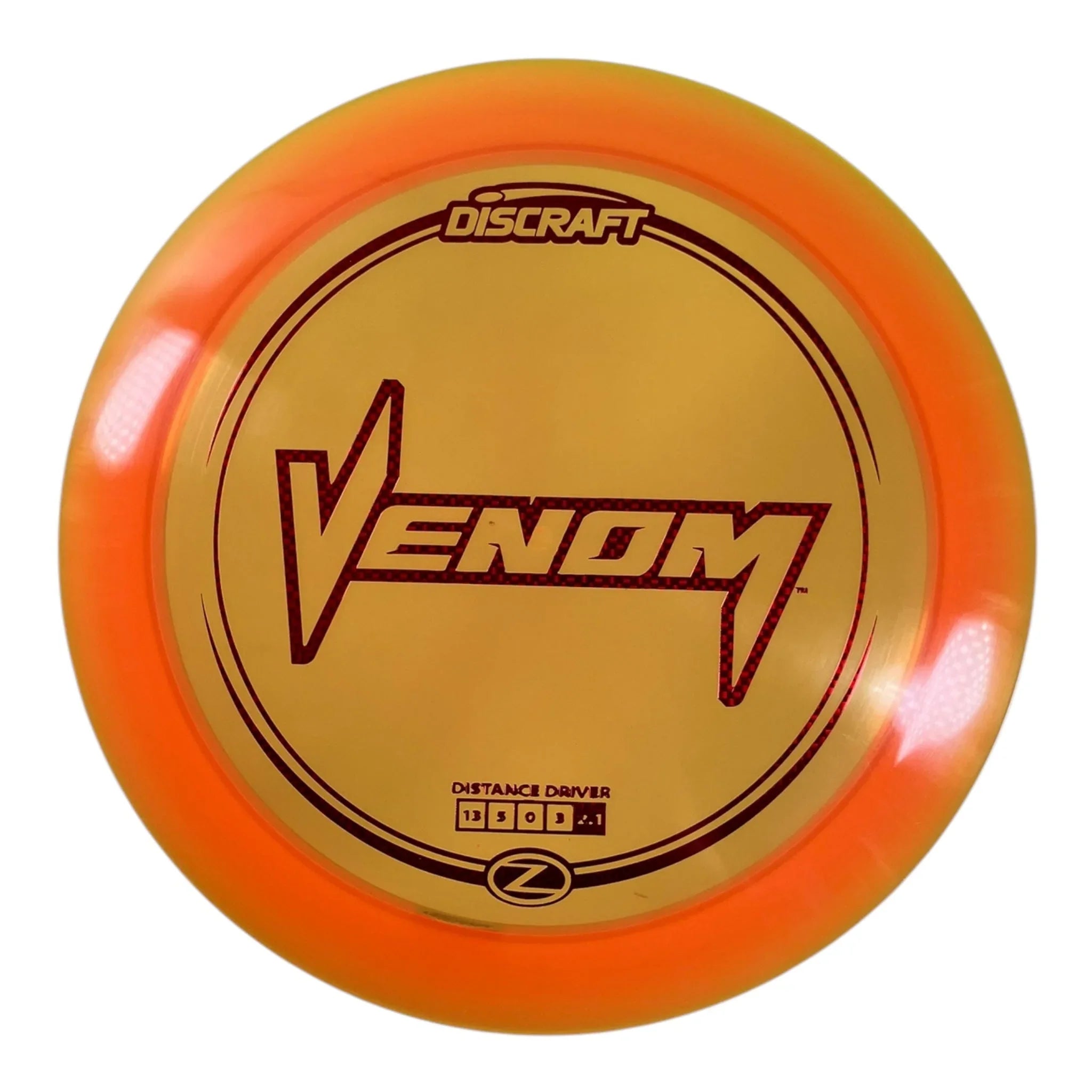 Discraft Venom | Z Line | Orange/Red 174g Disc Golf