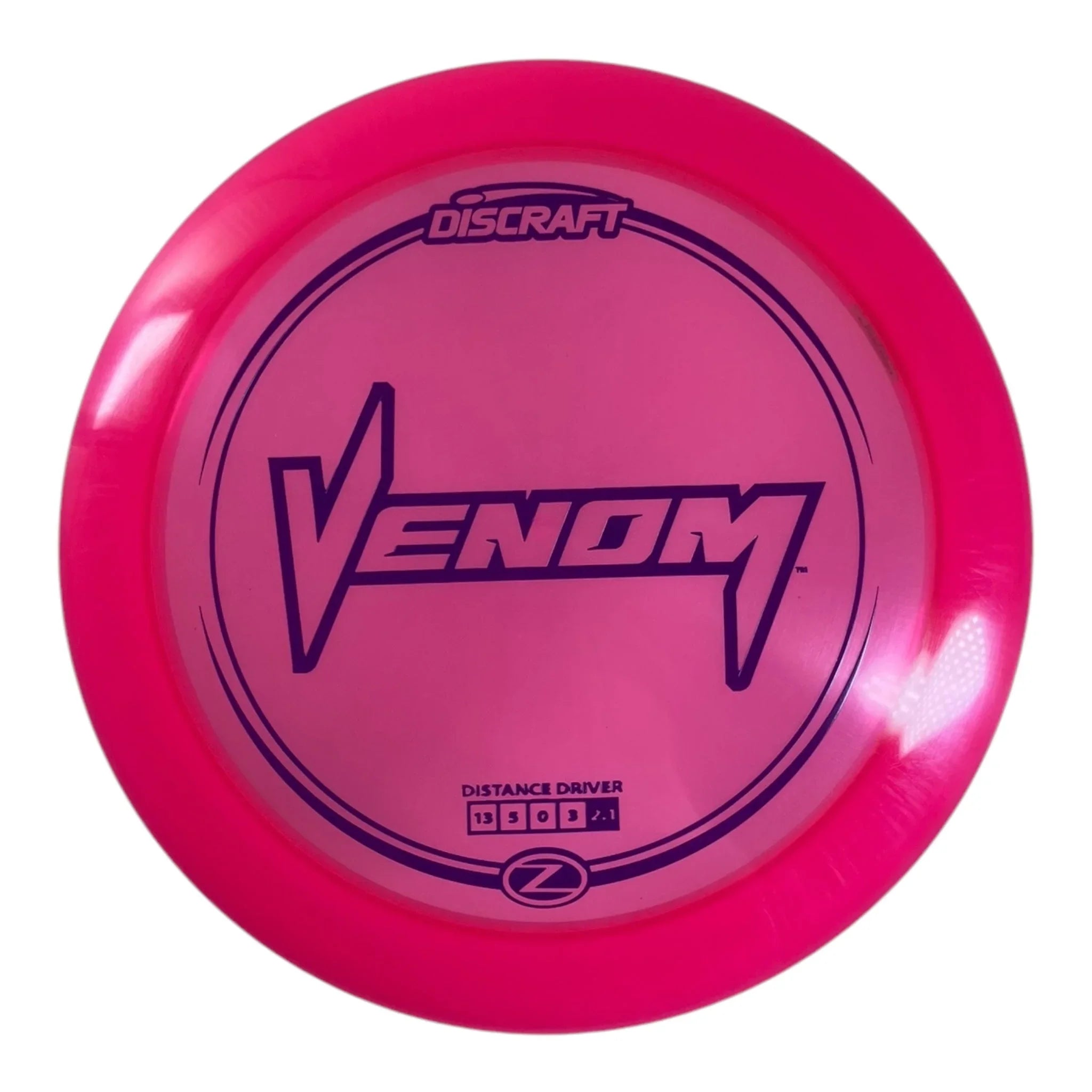 Discraft Venom | Z Line | Pink/Purple 174g Disc Golf