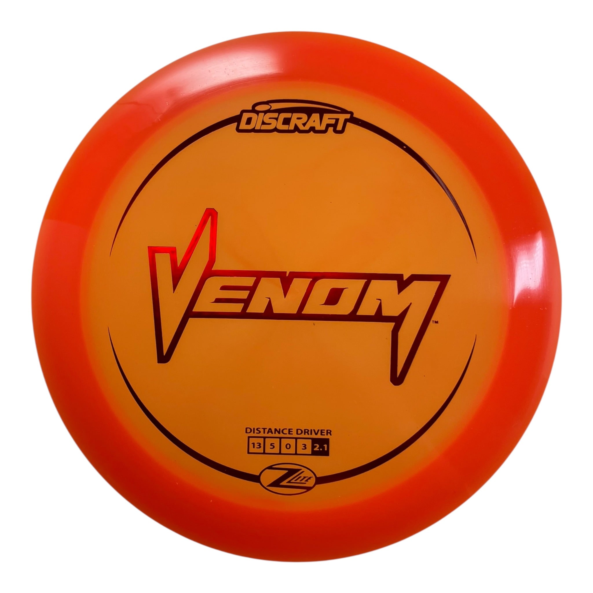 Discraft Venom | Z Lite | Orange/Red 159g Disc Golf