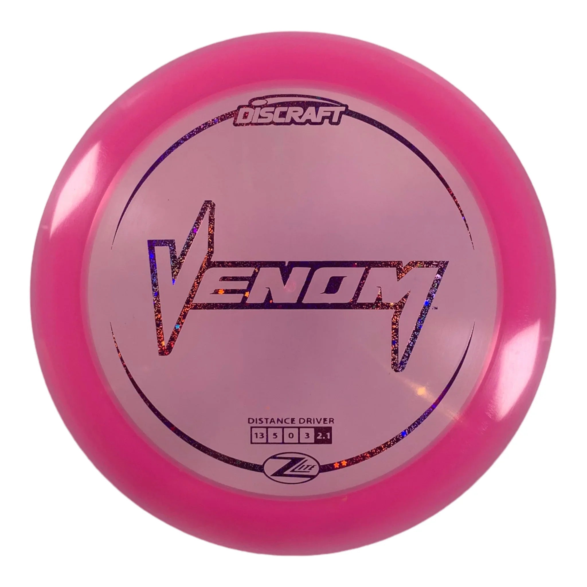 Discraft Venom | Z Lite | Pink/Purple 159g Disc Golf