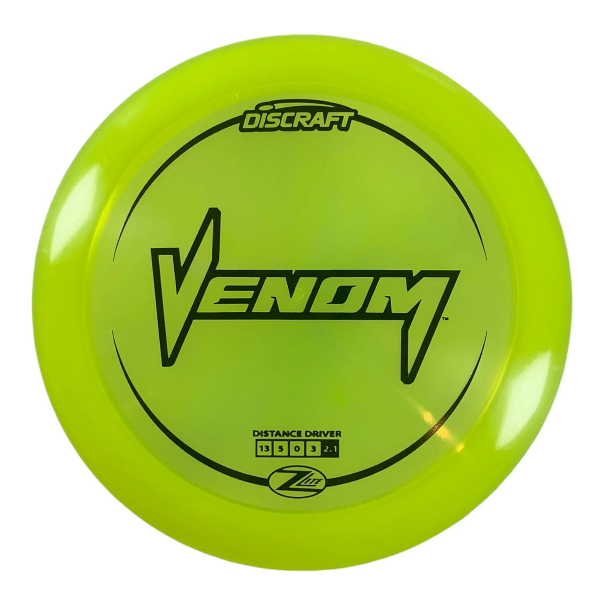 Discraft Venom | Z Lite | Yellow/Black 159g Disc Golf