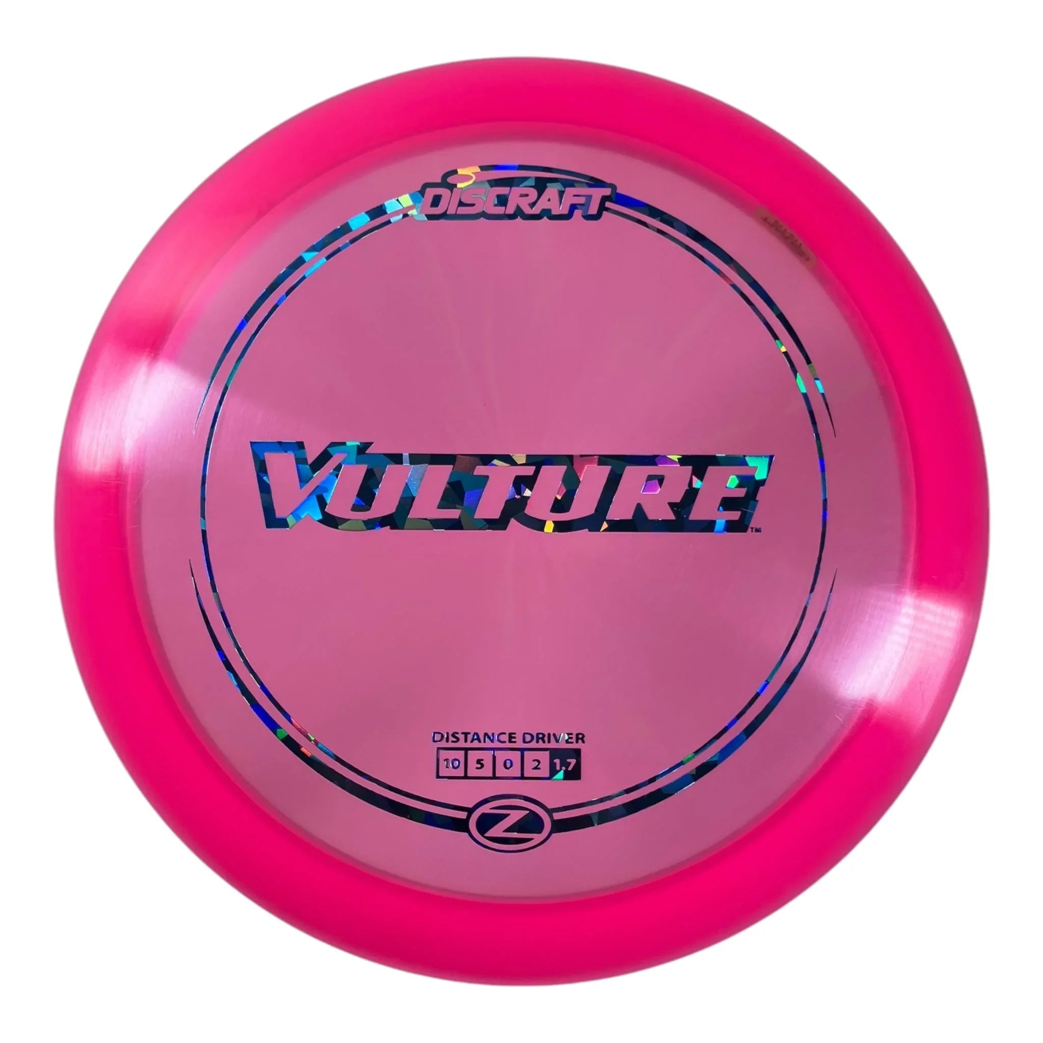 Discraft Vulture | Z Line | Pink/Blue Holo 175g Disc Golf