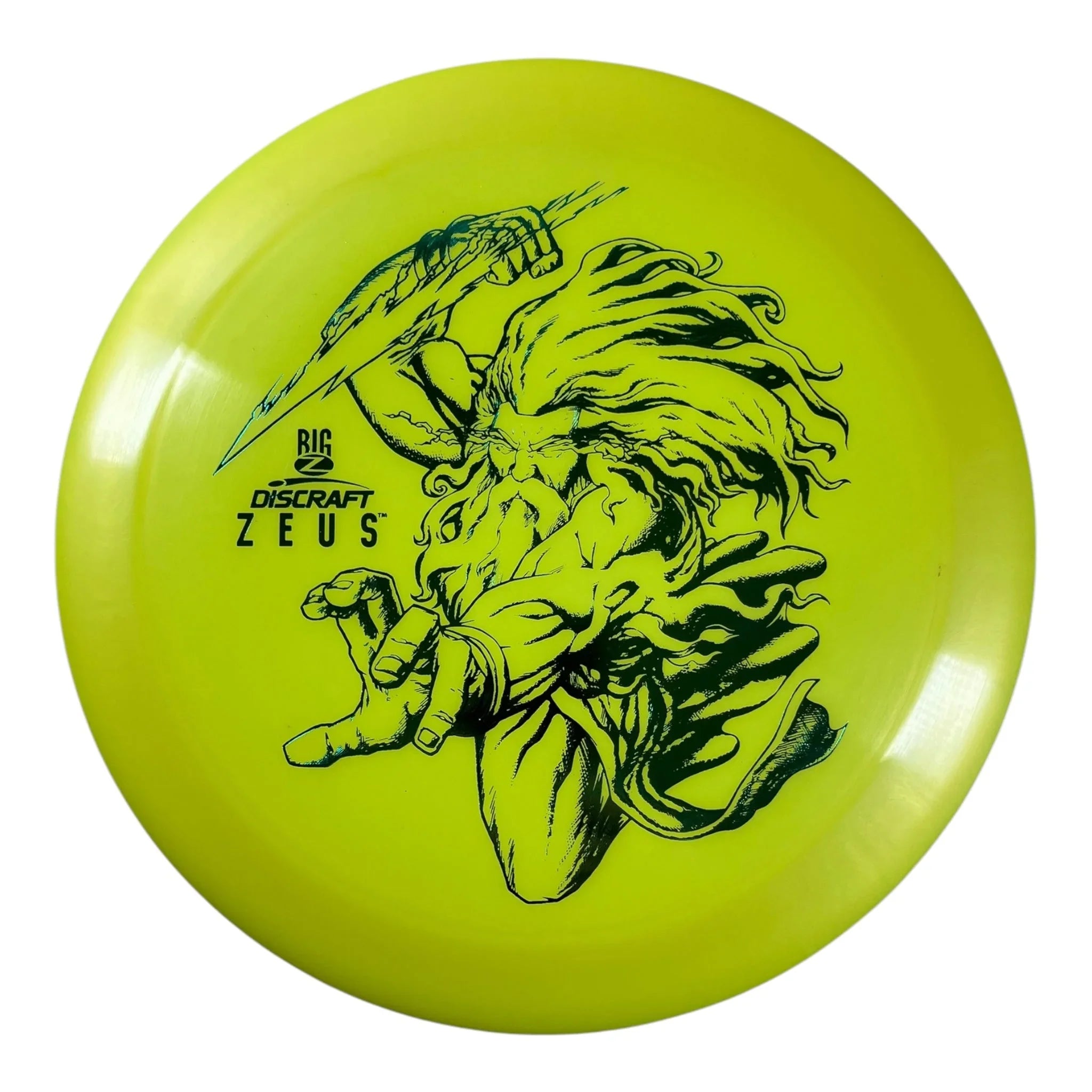 Discraft Zeus | Big Z | Yellow/Blue Holo 170g (Paul McBeth) Disc Golf