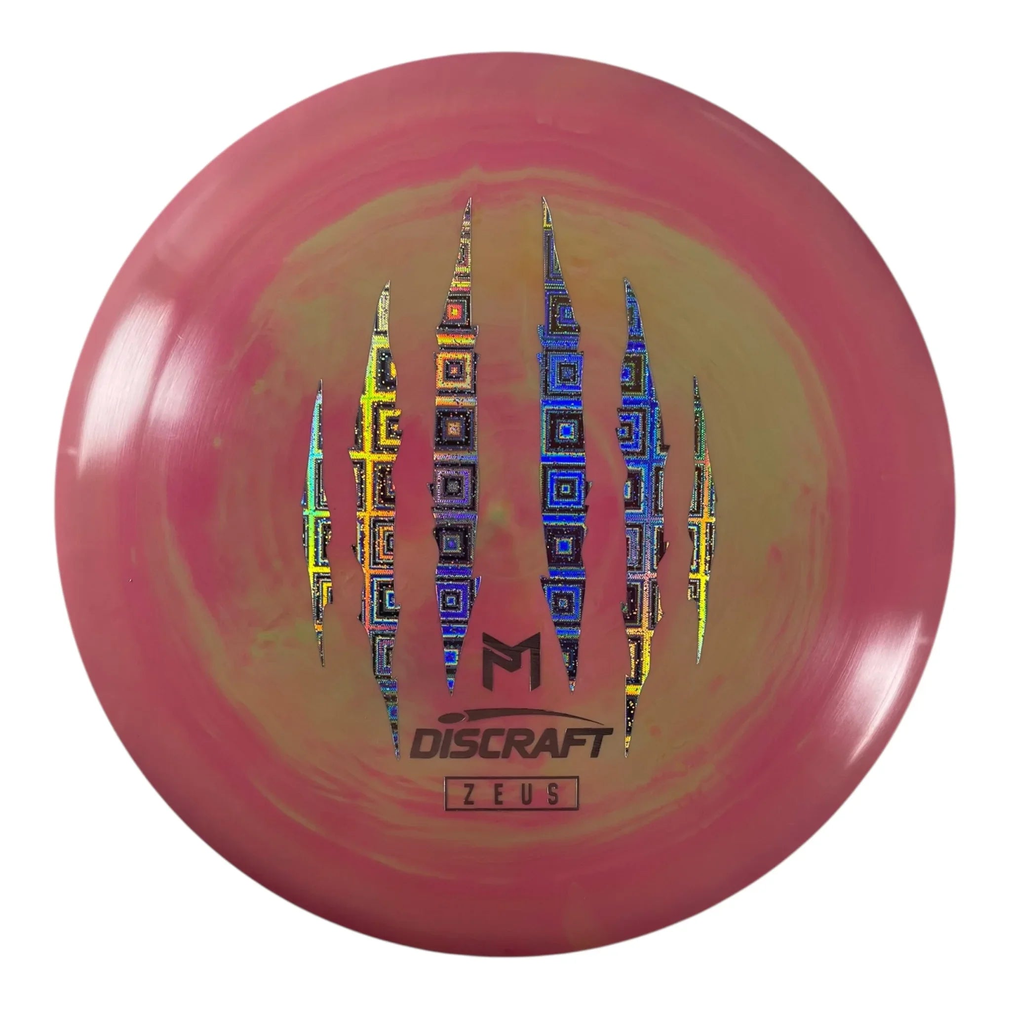 Discraft Zeus | ESP | Pink/Holo 174g (Paul McBeth 6x Claw) Disc Golf