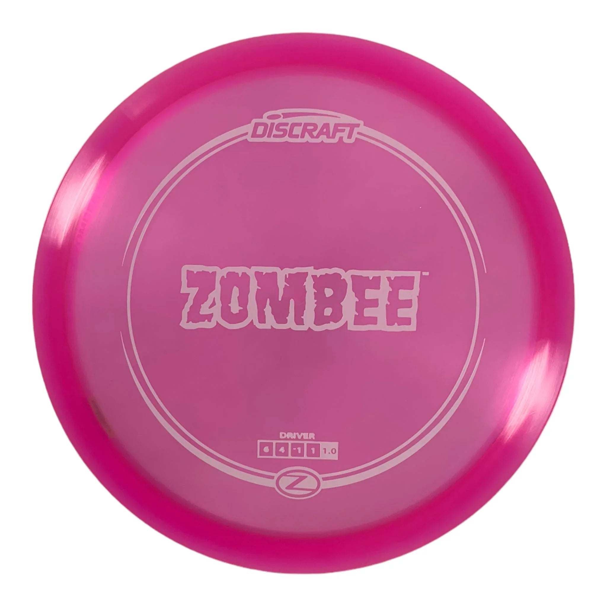 Discraft Zombee | Z Line | Pink/White 177g Disc Golf