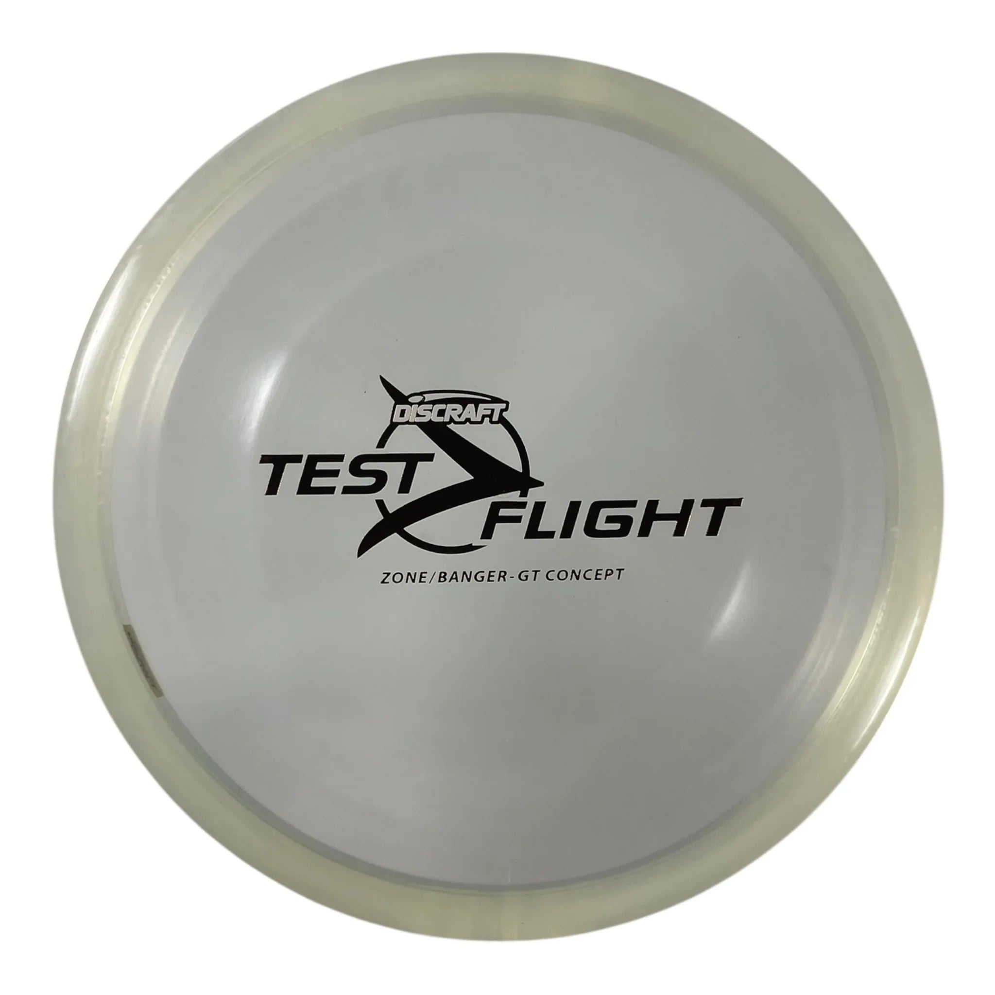 Discraft Zone GT - Test Flight | Z Line | Clear/Bronze 173g (Banger Top) Disc Golf