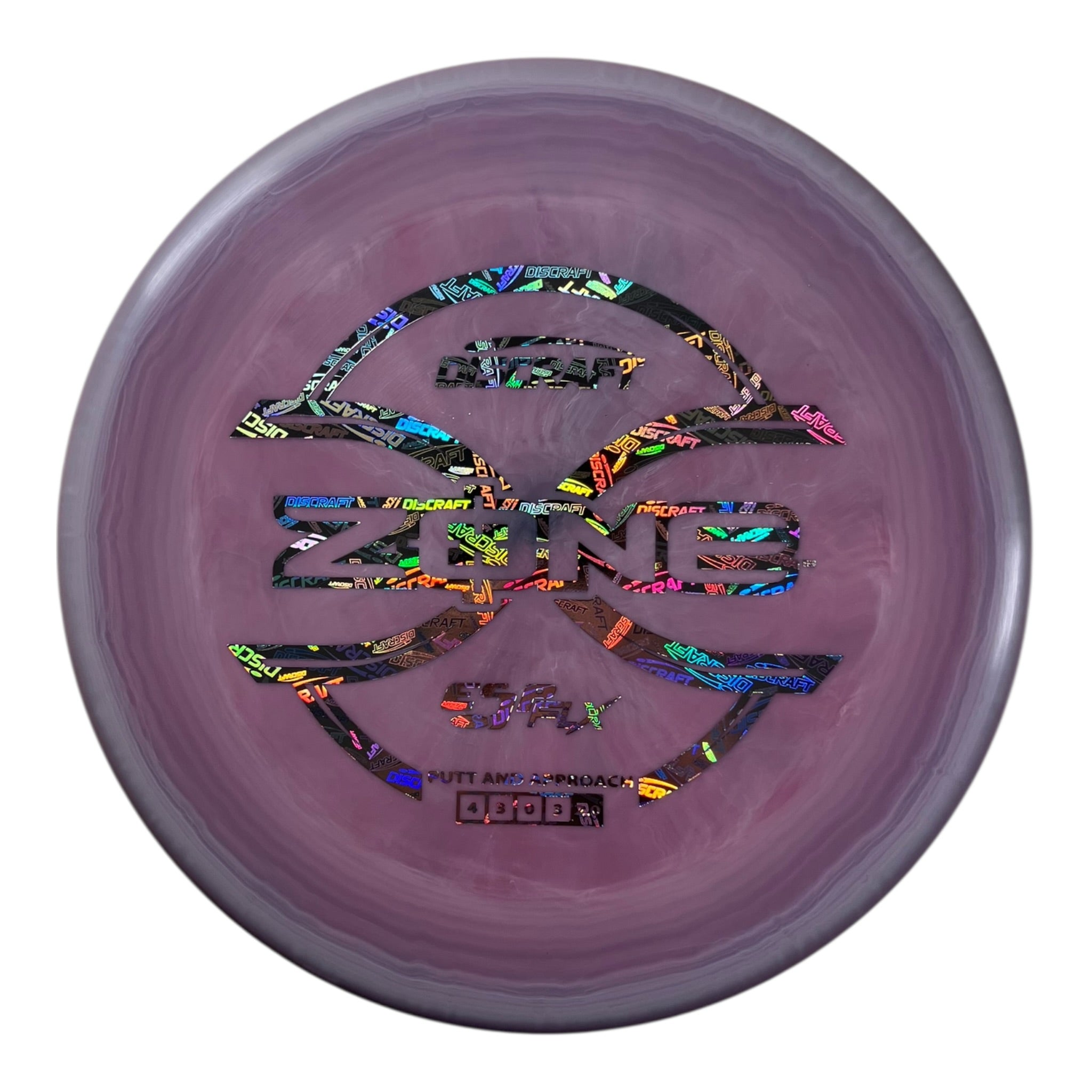 Discraft Zone | ESP FLX | Purple/Discraft 169g Disc Golf