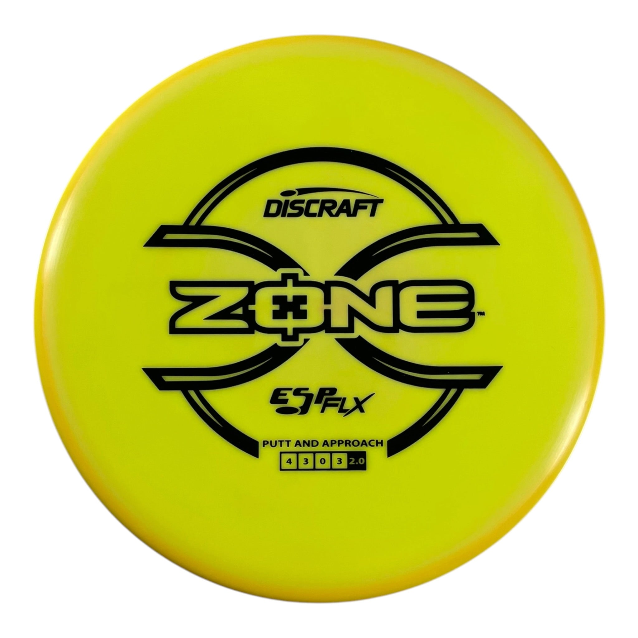 Discraft Zone | ESP FLX | Yellow/Black 167g Disc Golf