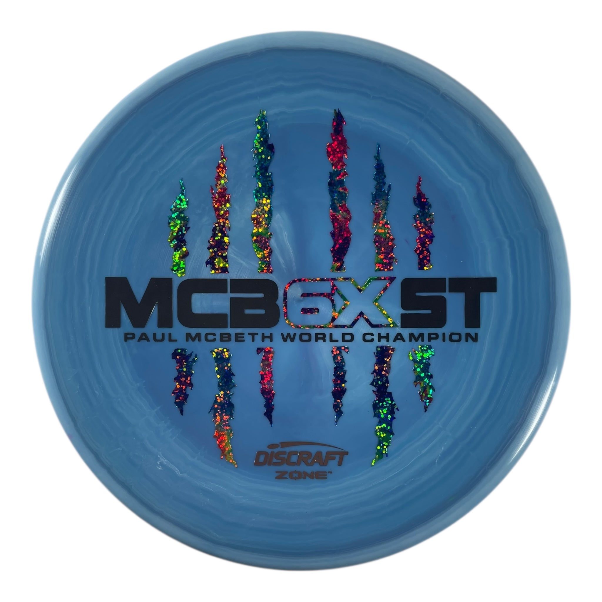 Discraft Zone | ESP | Blue/Party Time 174g (Paul McBeth 6x Claw) Disc Golf