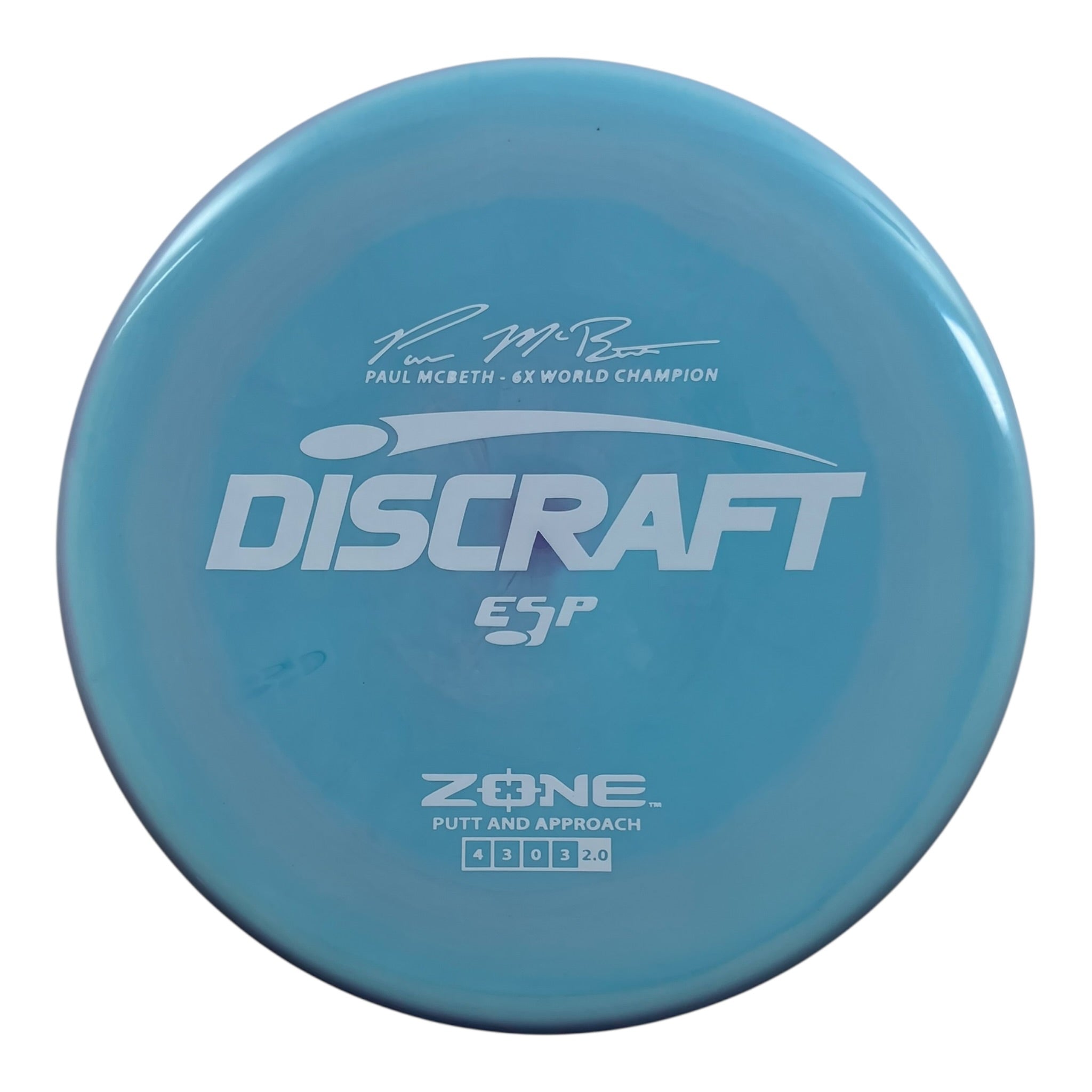 Discraft Zone | ESP | Blue/White 175g Disc Golf