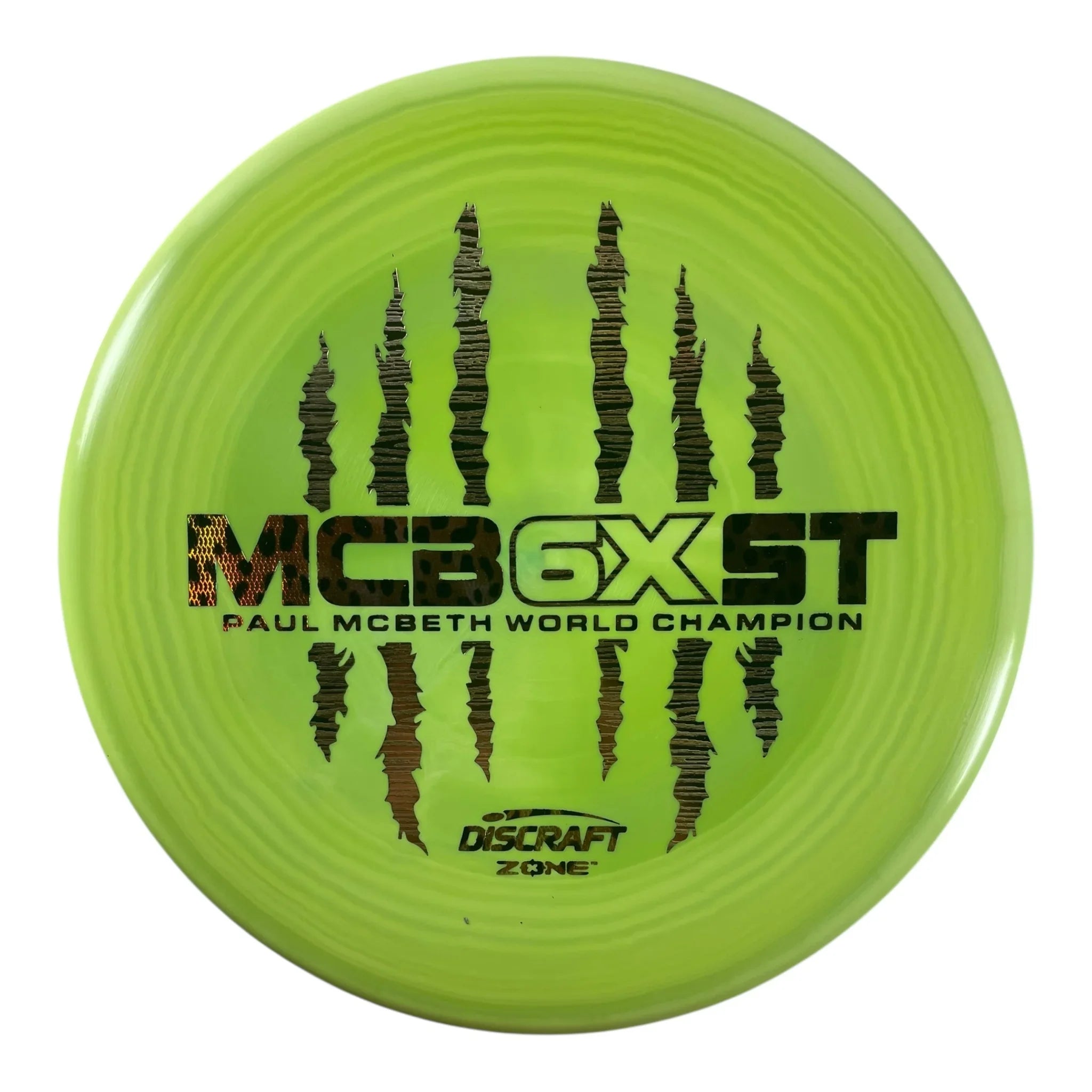 Discraft Zone | ESP | Green/Wood 174g (Paul McBeth 6x Claw) Disc Golf
