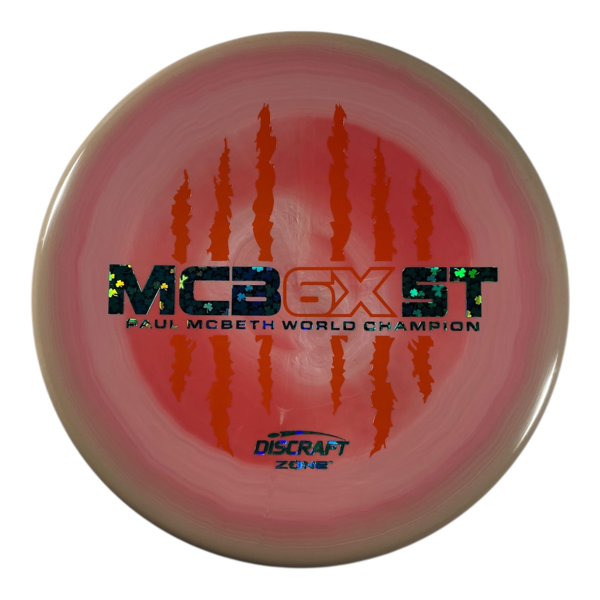 Discraft Zone | ESP | Pink/Orange 174g (Paul McBeth 6x Claw) Disc Golf