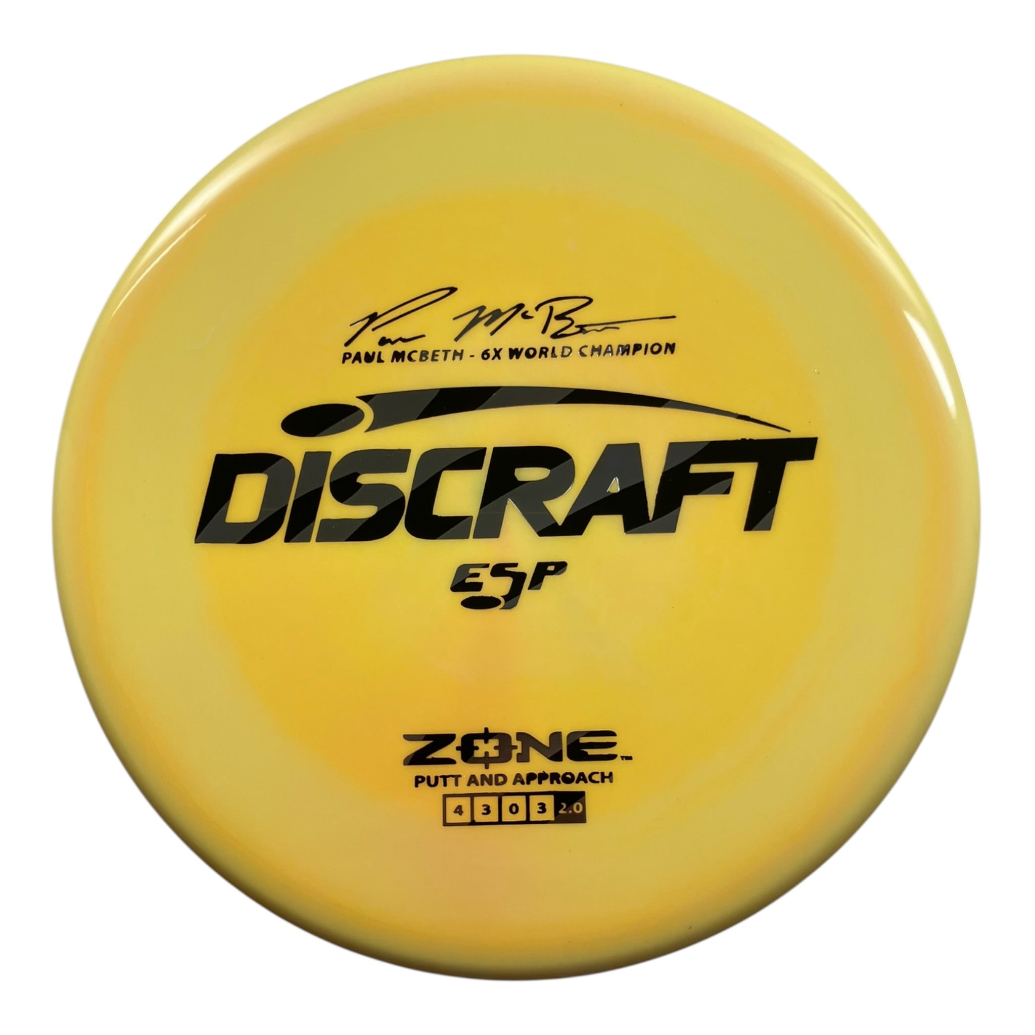 Discraft Zone | ESP | Yellow/Stripes 172g Disc Golf
