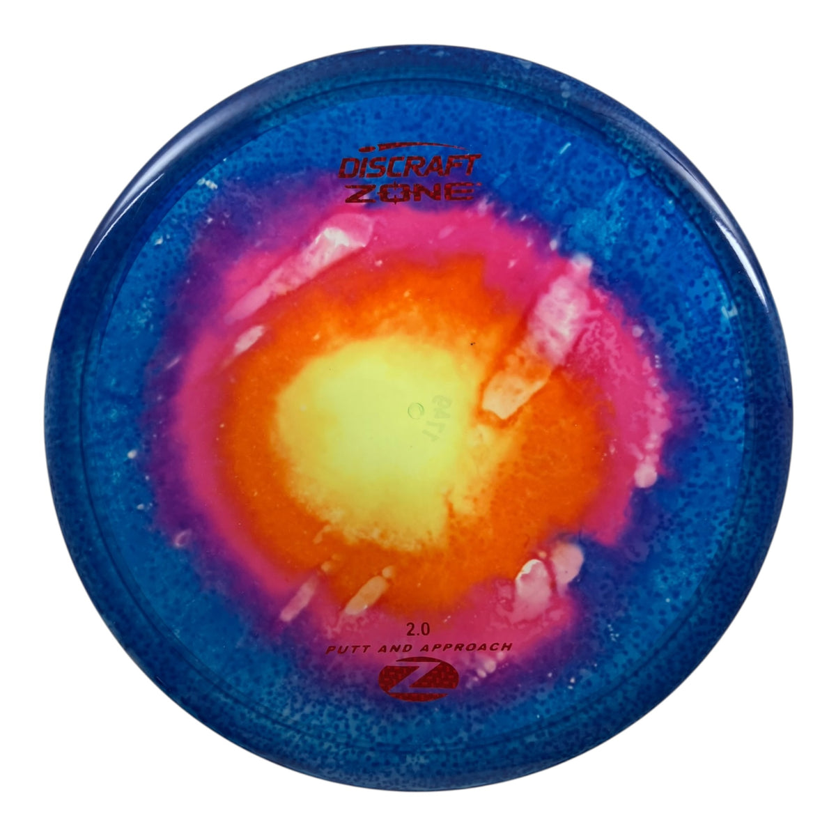 Discraft Zone | Z Line Fly Dye | Blue/Red 174g Disc Golf