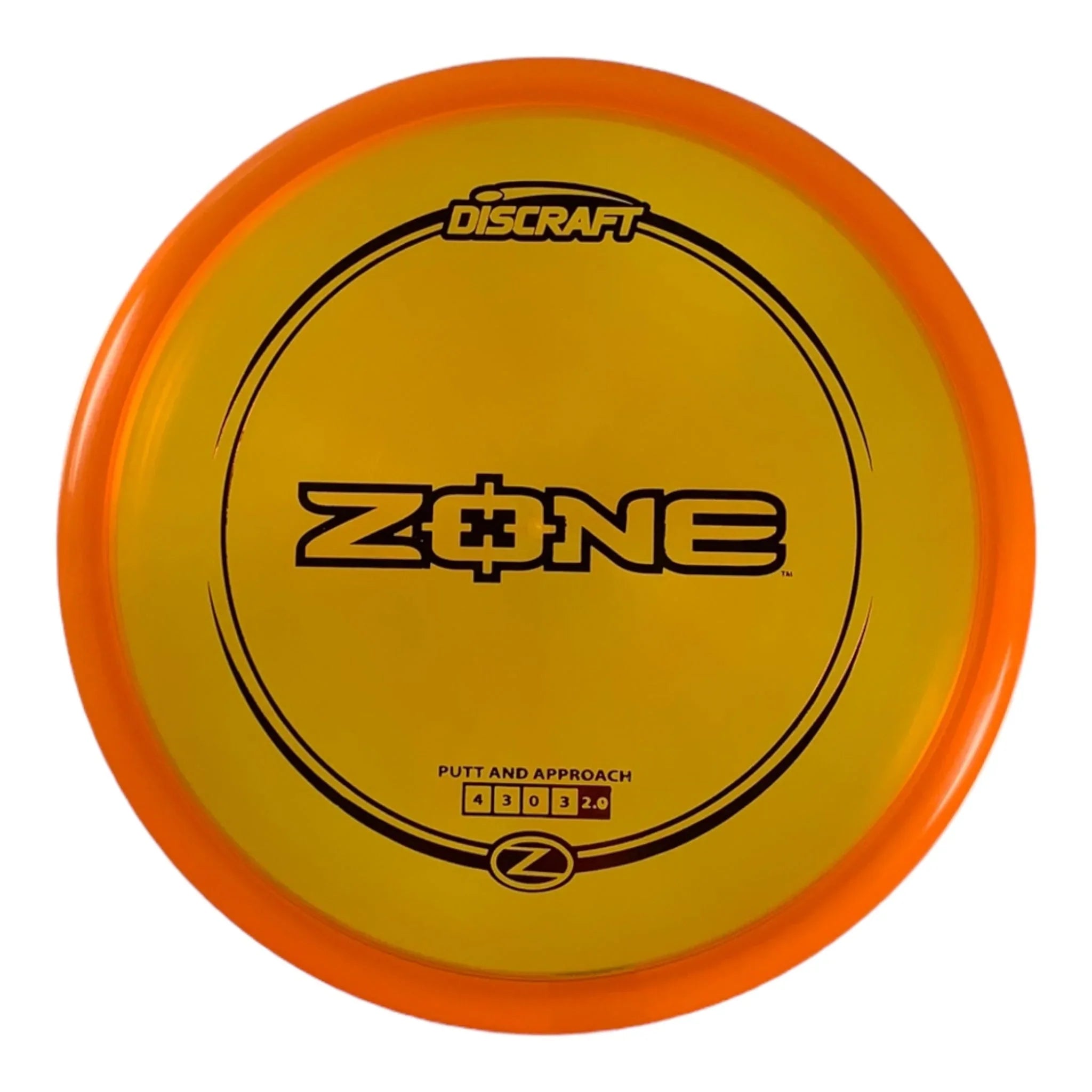 Discraft Zone | Z Line | Orange/Red 173g Disc Golf