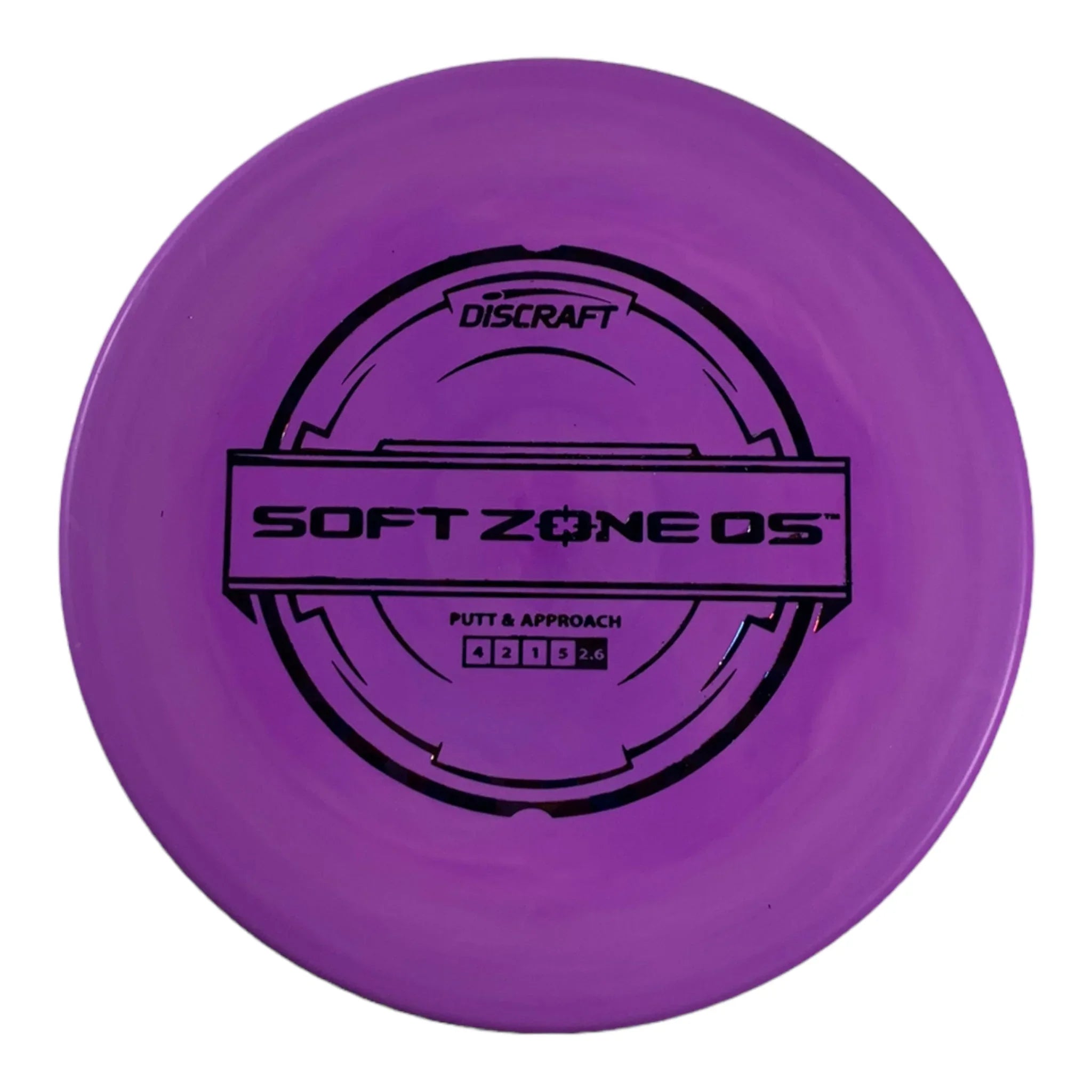 Discraft Zone OS | Putter Line Soft | Purple/Dots 170g Disc Golf