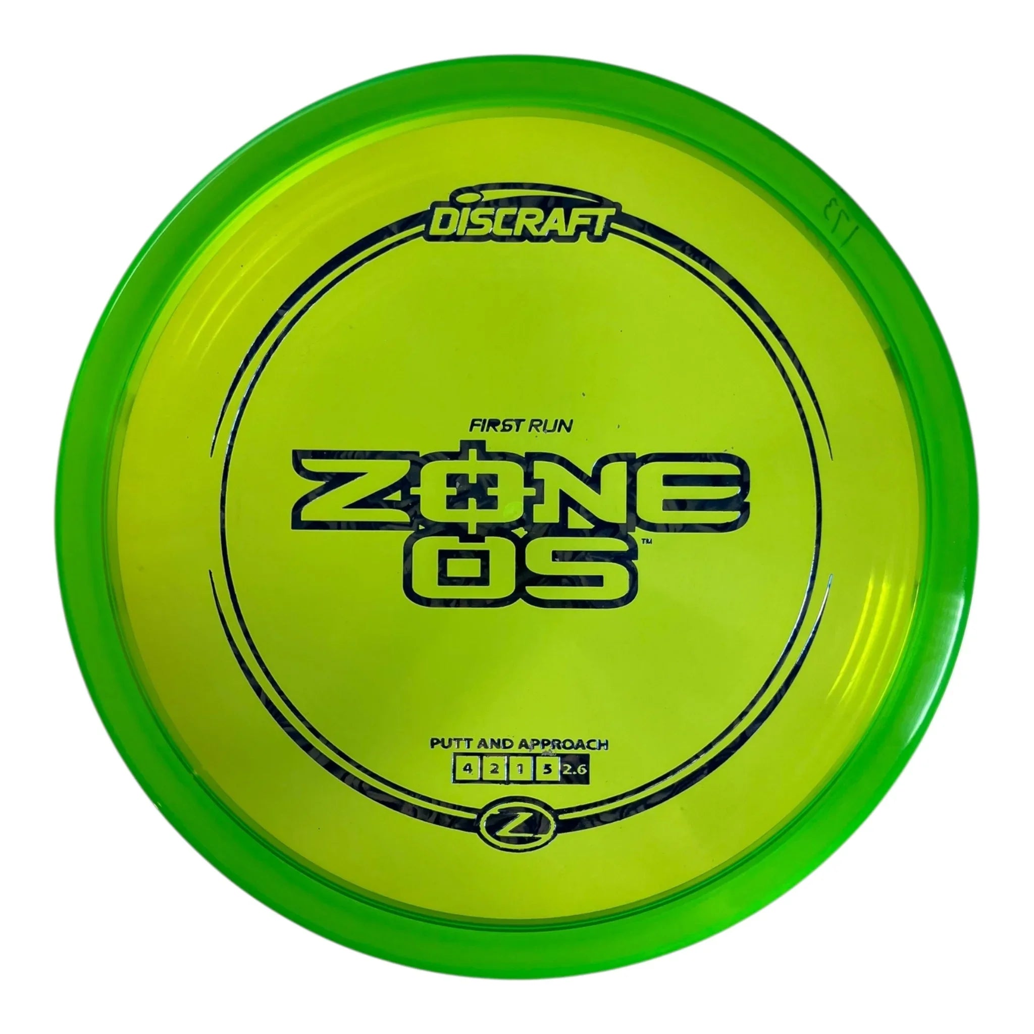 Discraft Zone OS | Z Line | Green/Blue 173g (First Run) Disc Golf