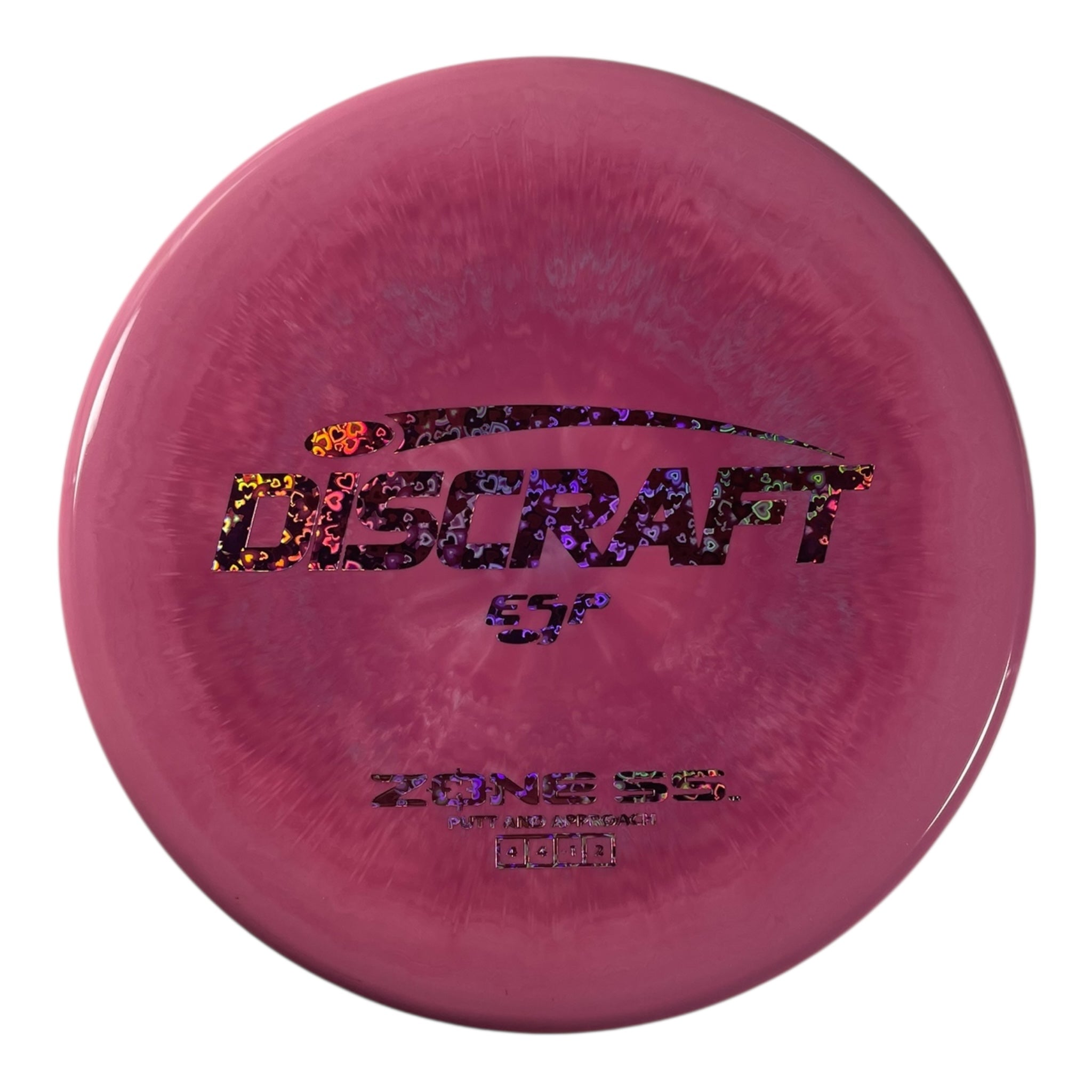 Discraft Zone SS | ESP | Pink/Hearts 170g Disc Golf