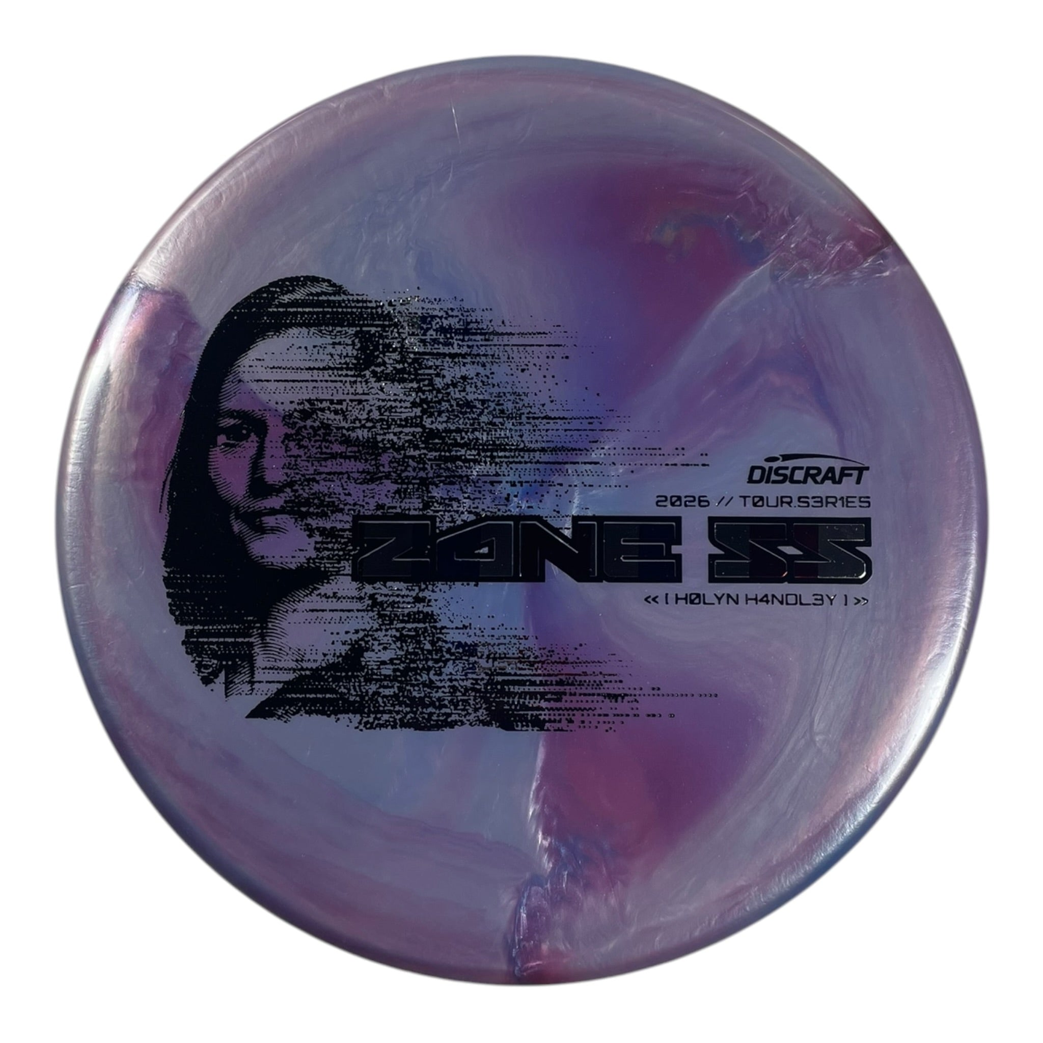 Discraft Zone SS | Titanium Big Z | Purple/Multi 170g (Holyn Handley 2026 Tour Series) Disc Golf