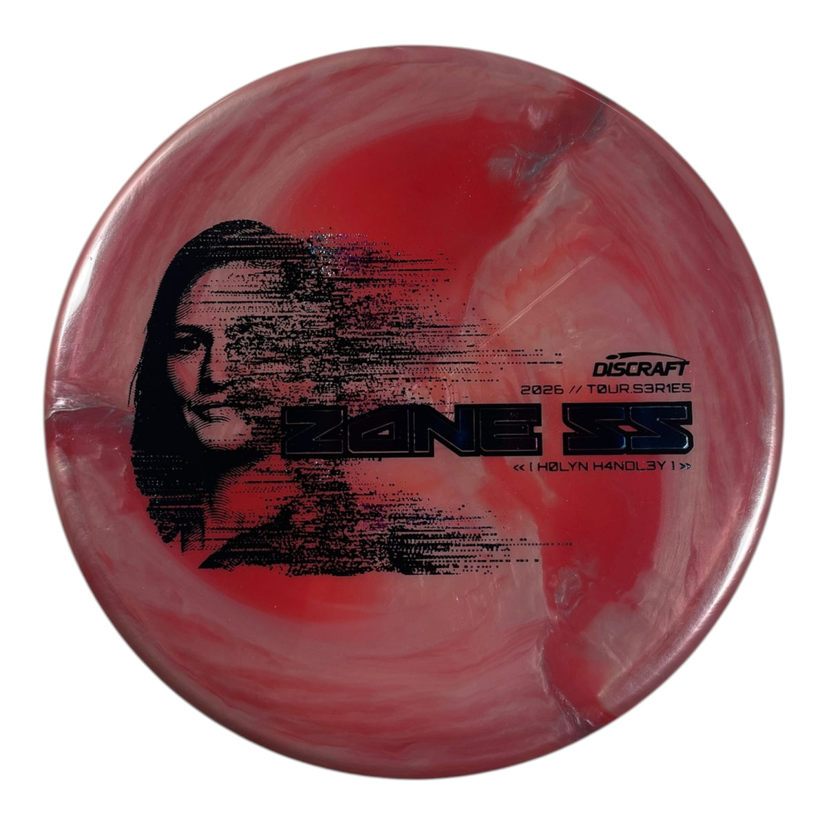 Discraft Zone SS | Titanium Big Z | Red/Sunset 174g (Holyn Handley 2026 Tour Series) Disc Golf