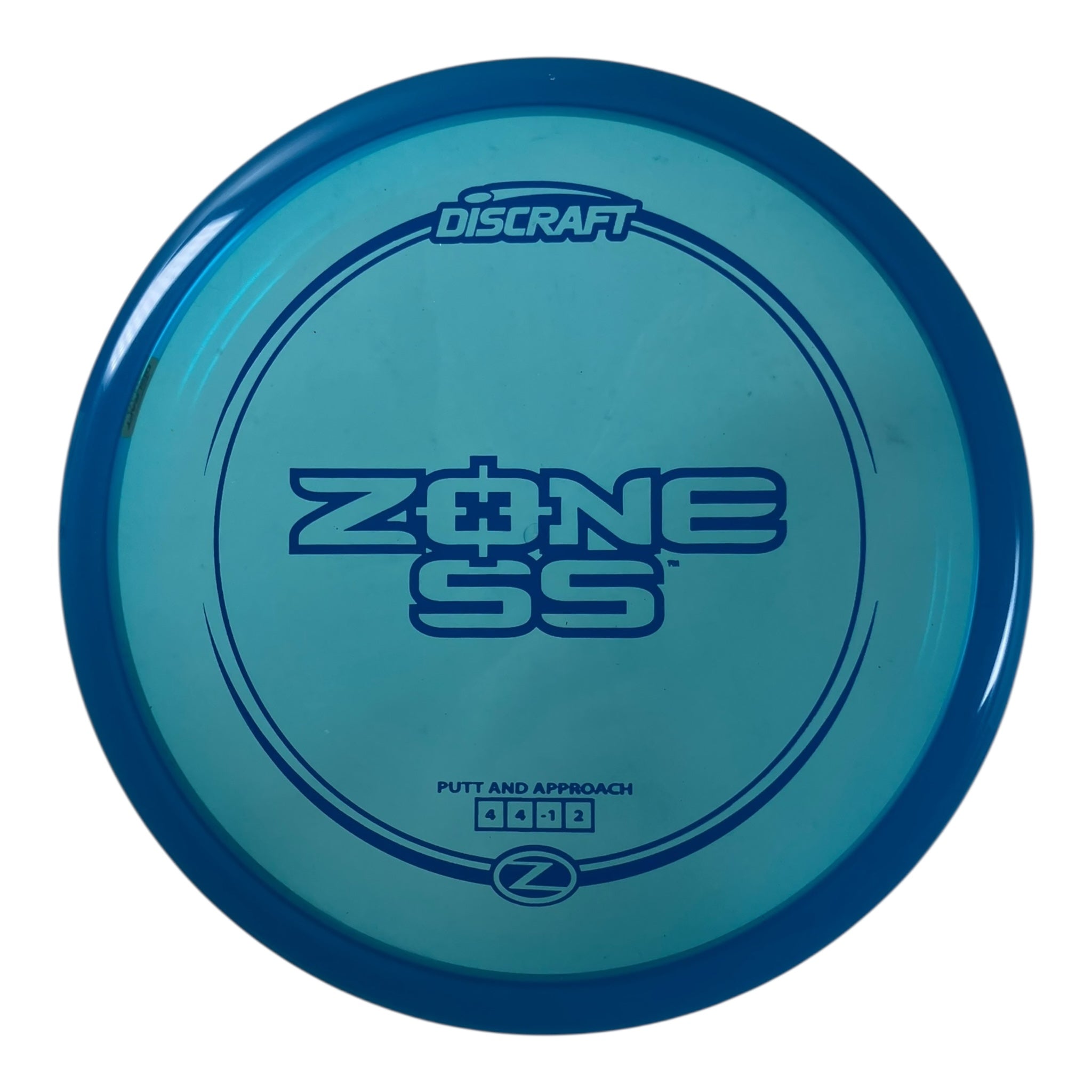 Discraft Zone SS | Z Line | Blue/Blue 173g Disc Golf