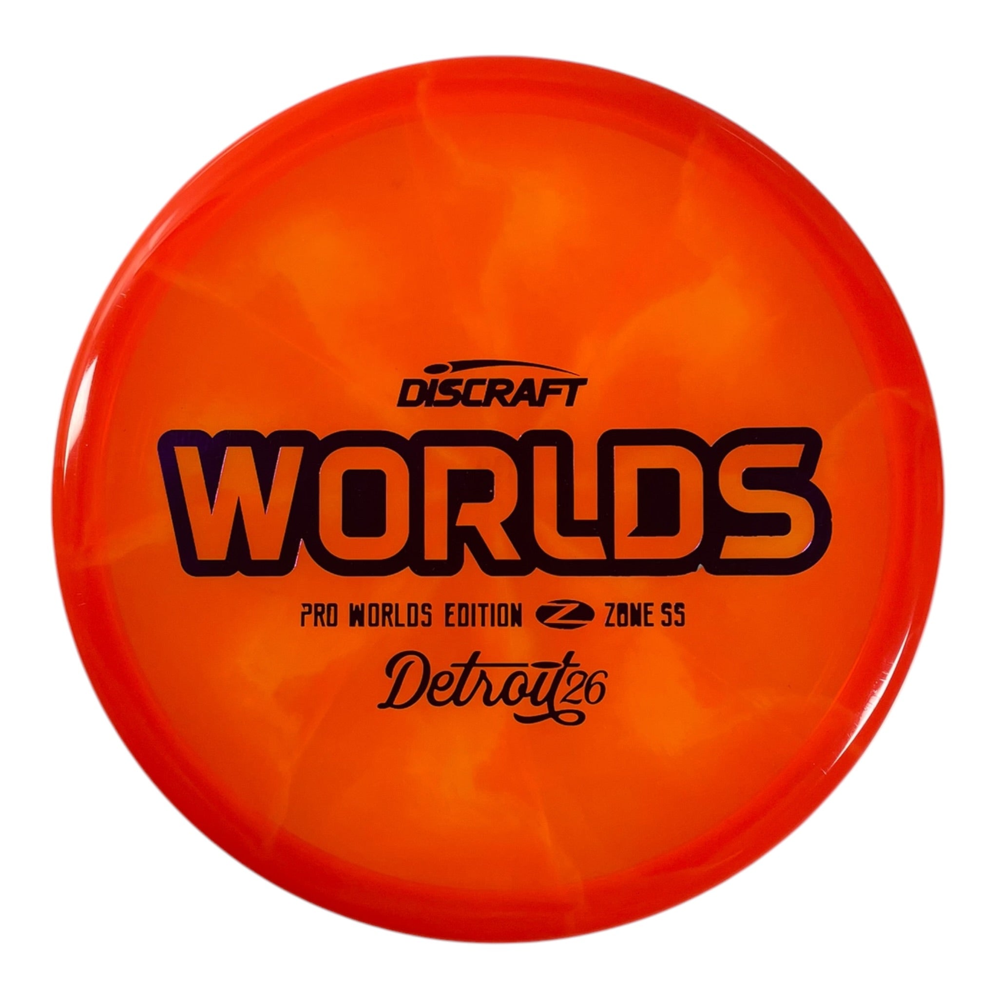 Discraft Zone SS | Z Swirl | Orange/Purple 173g (Worlds 2026) Disc Golf
