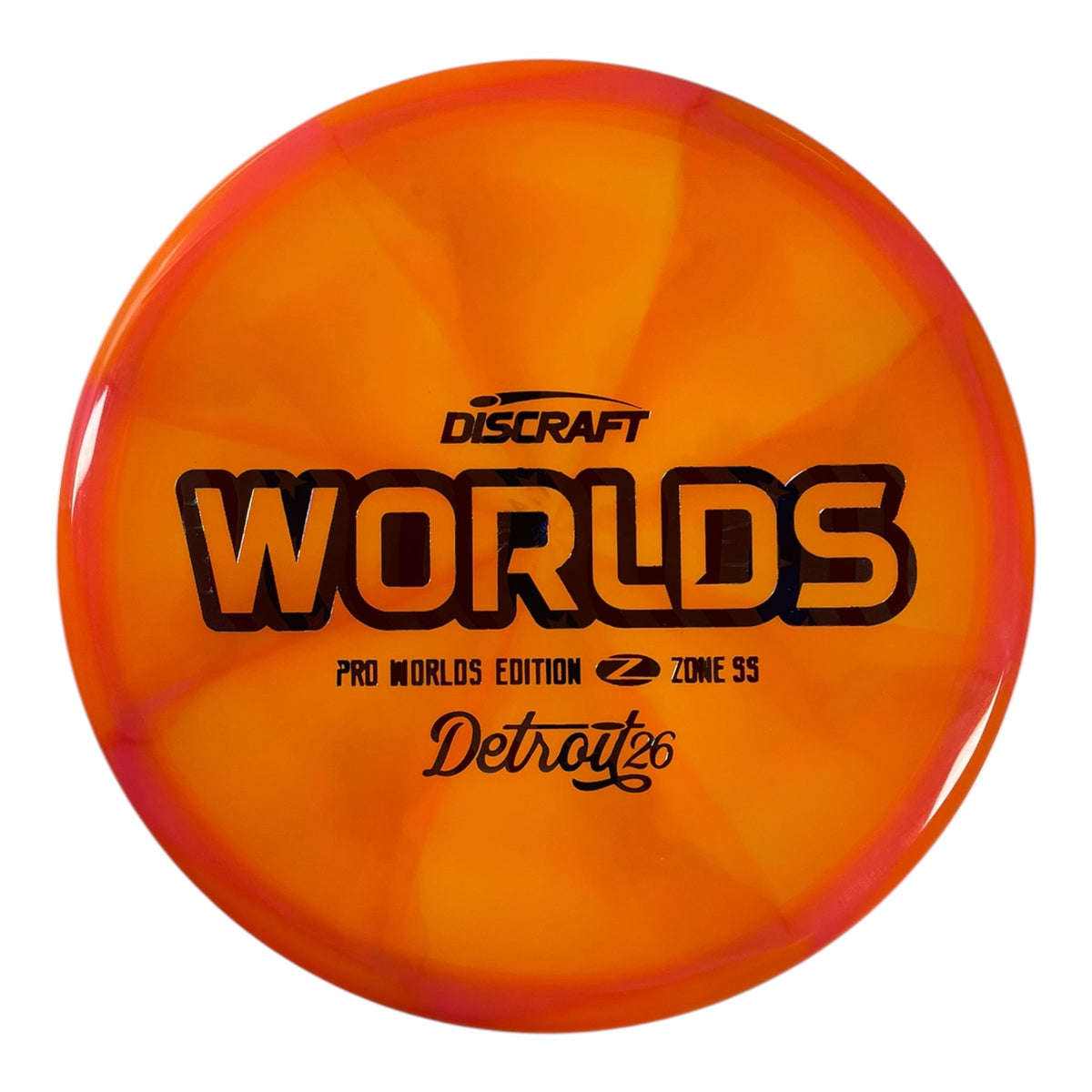 Discraft Zone SS | Z Swirl | Orange/USA 174g (Worlds 2026) Disc Golf