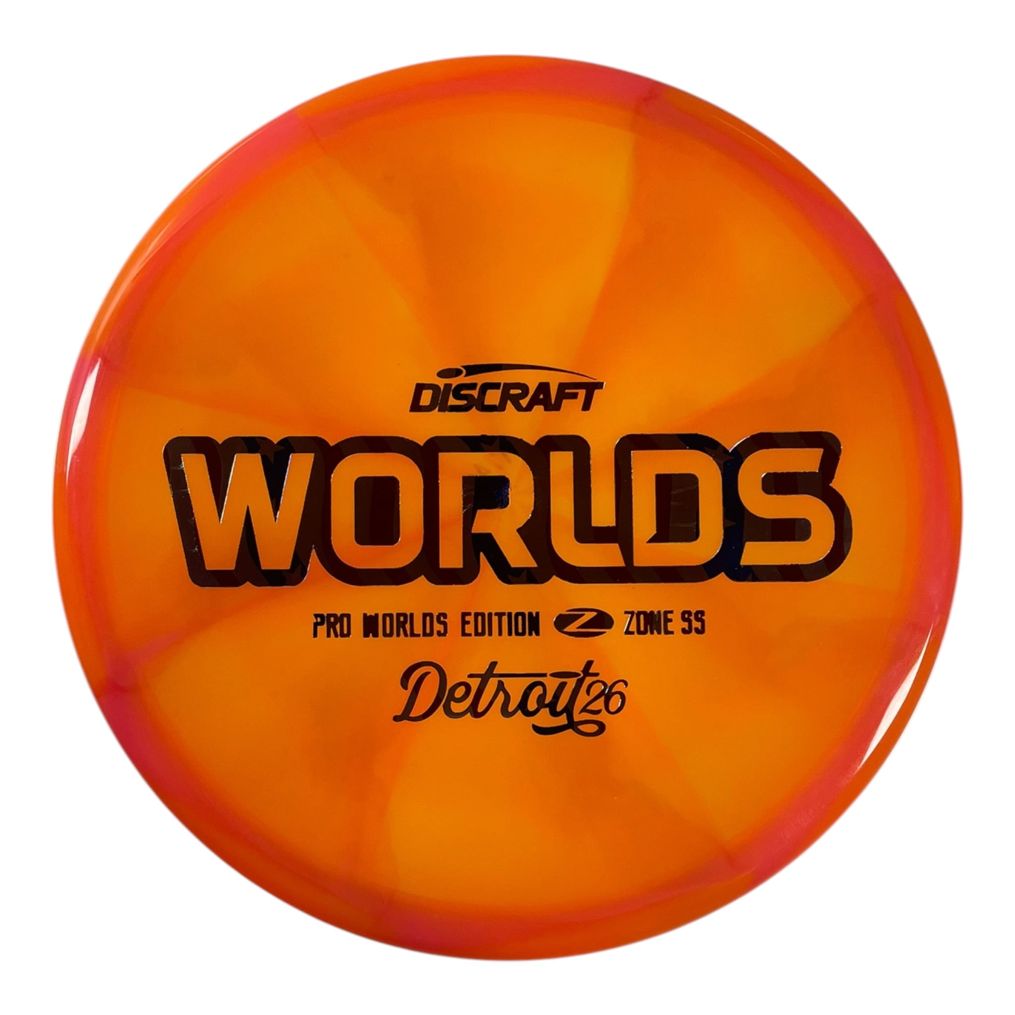Discraft Zone SS | Z Swirl | Orange/USA 174g (Worlds 2026) Disc Golf