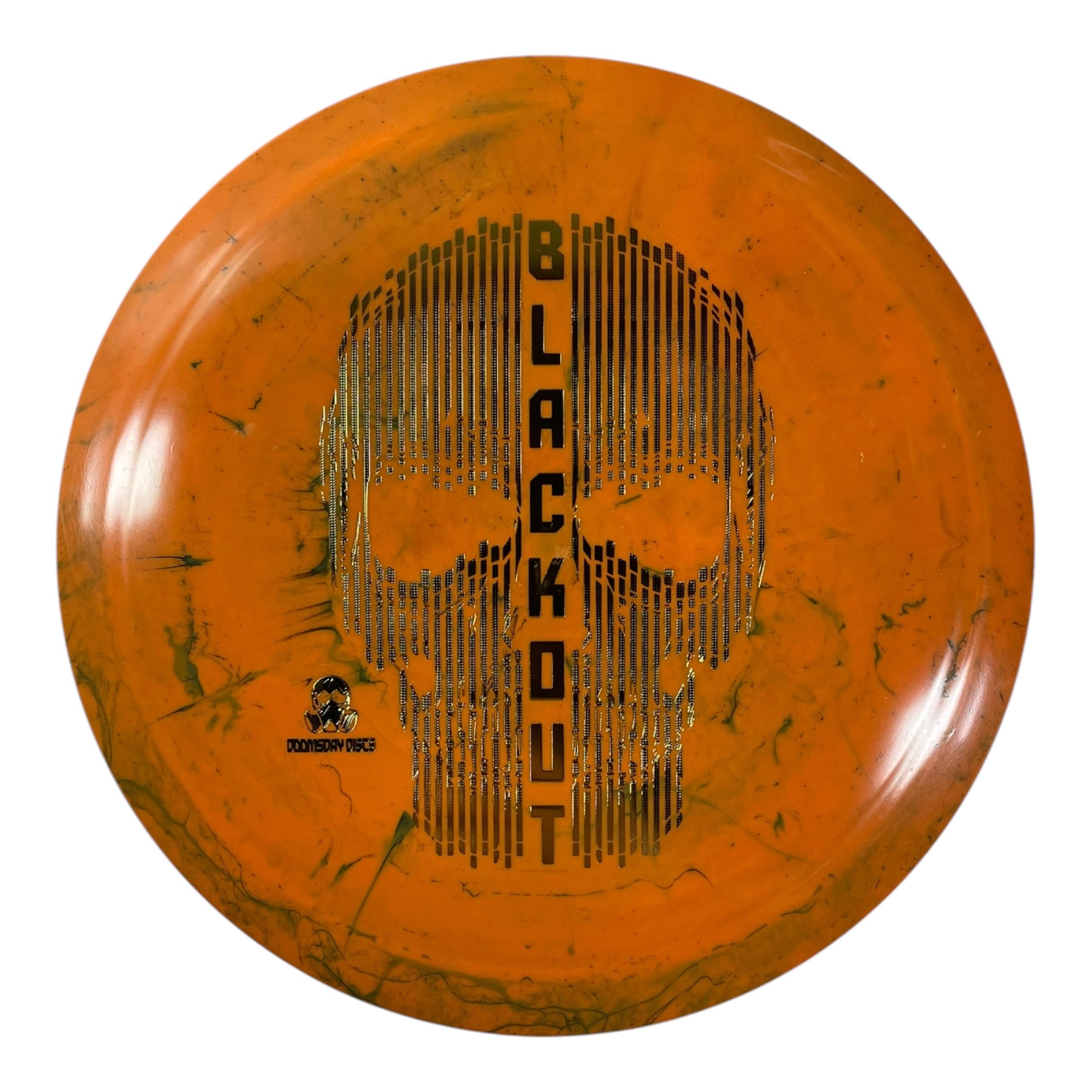 Doomsday Discs Blackout | Toxic Waste | Orange/Gold 173g Disc Golf