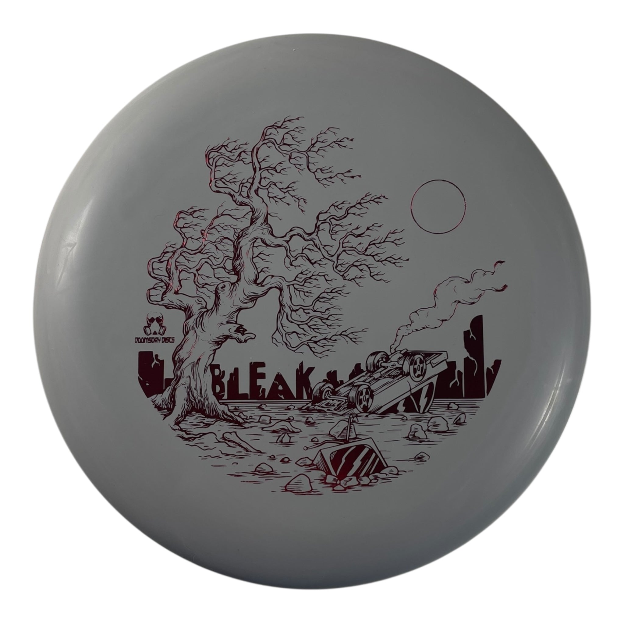 Doomsday Discs Bleak | Ration | Grey/Red 170g Disc Golf
