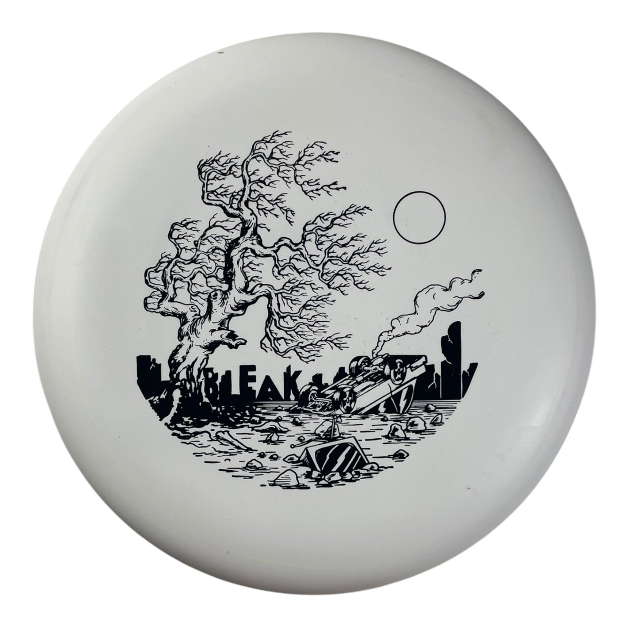 Doomsday Discs Bleak | Ration | White/Black 170g Disc Golf