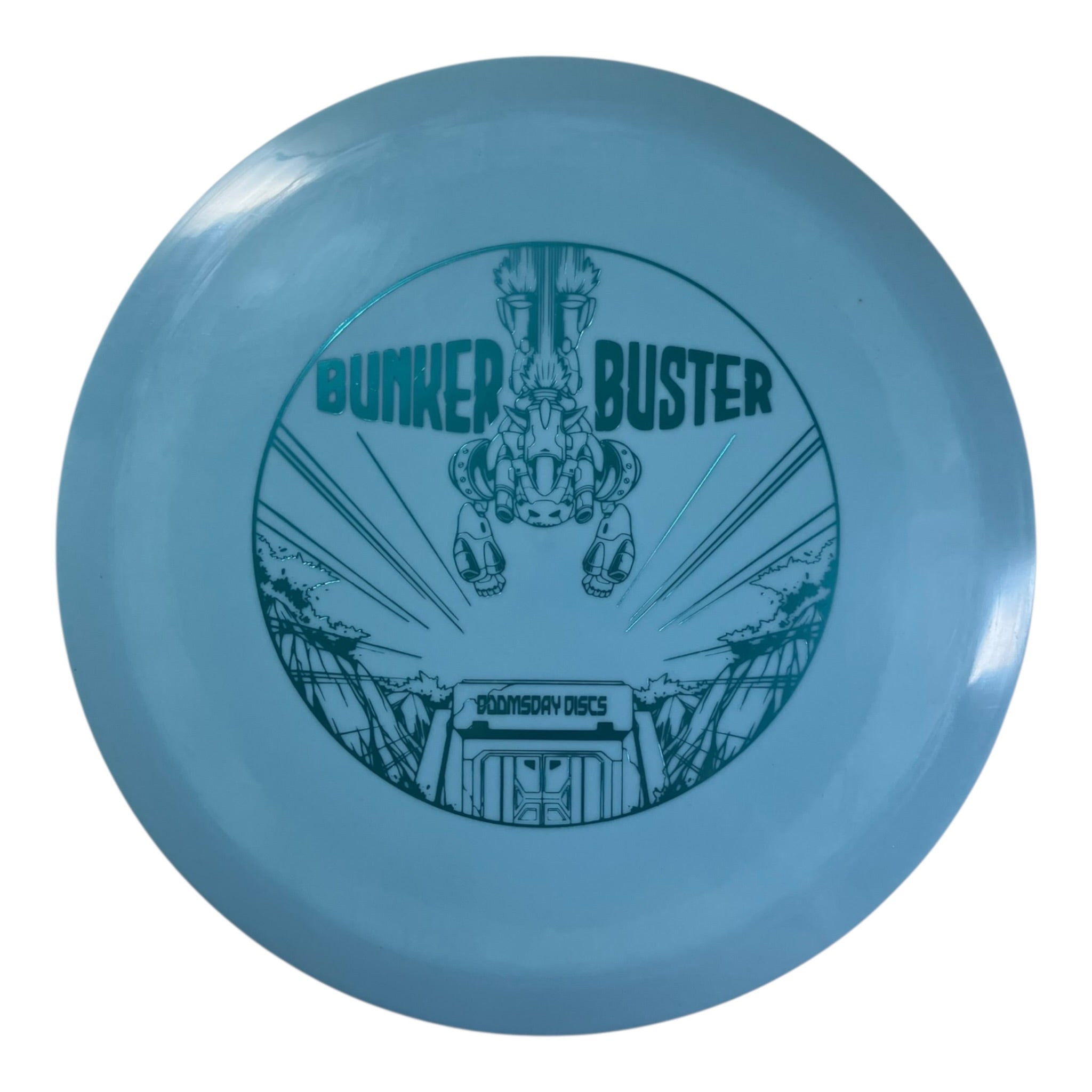 Doomsday Discs Bunker Buster | Survival | Blue/Blue 197-198g (Retooled) Disc Golf
